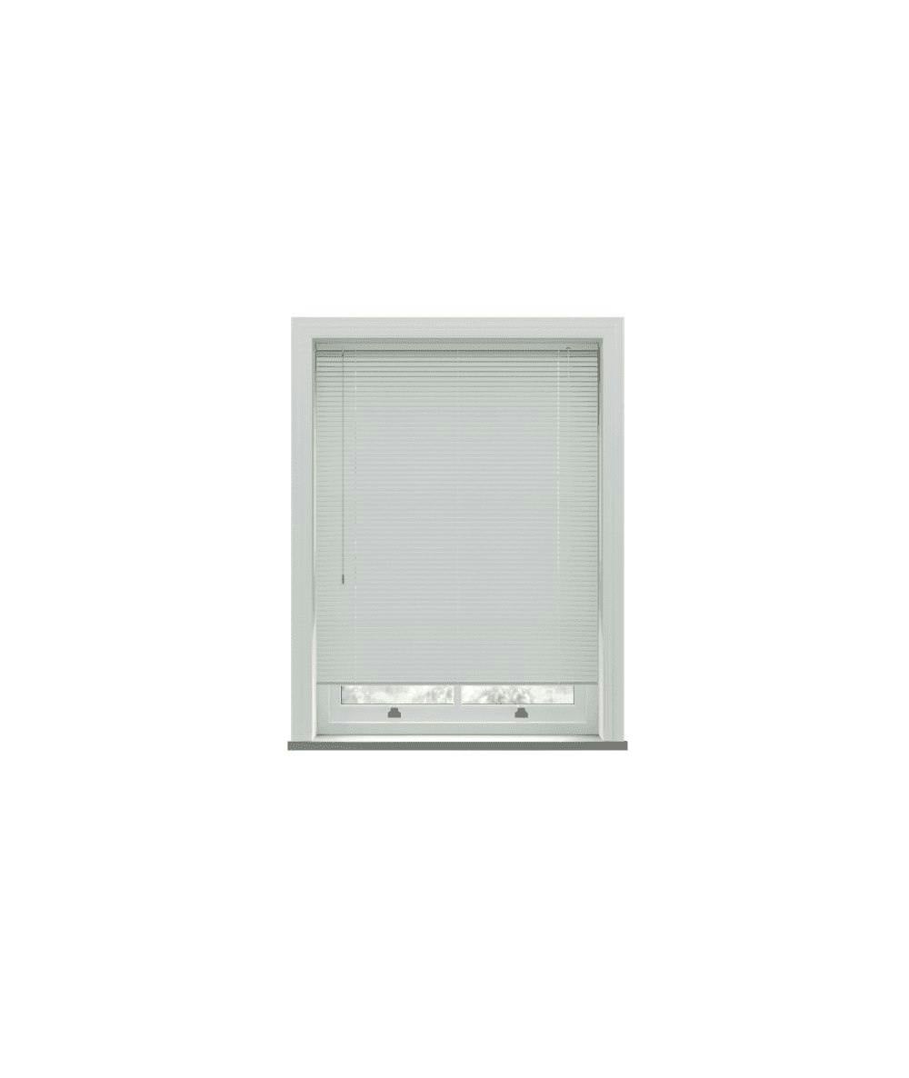 Newedgeblinds White Pvc Venetian Blind 152Cm Drop (25Mm Slats) - 160Cm