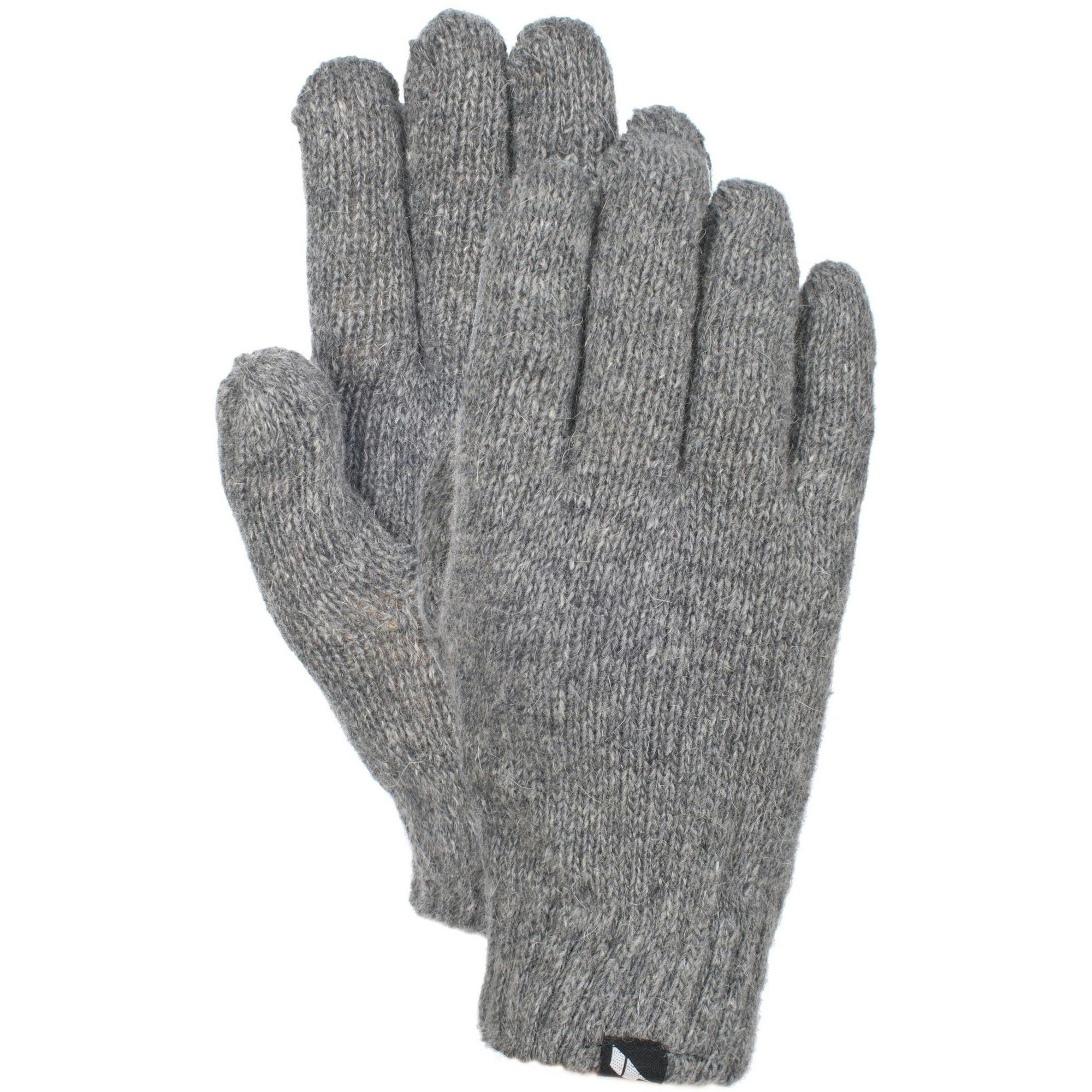 Trespass Women's Grey / Manicure Knitted Gloves - Marl - L/Xl - Marl