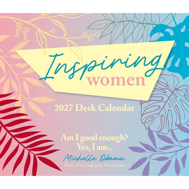 Inspiring Women 2027 Month To View Desk Calendar - Image 7