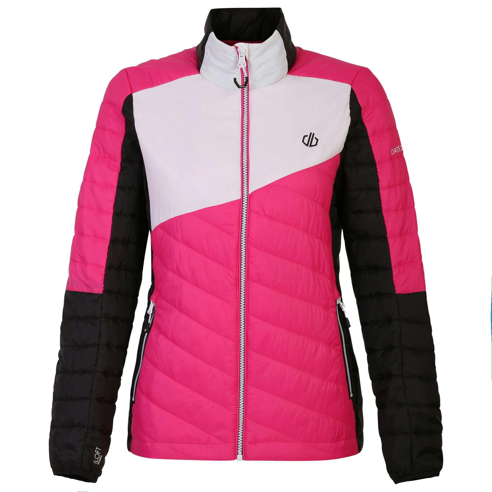Dare 2B Women's Pink/White / Surmise Jacket - Pure - 18 Uk - Pure - 100% Mixed