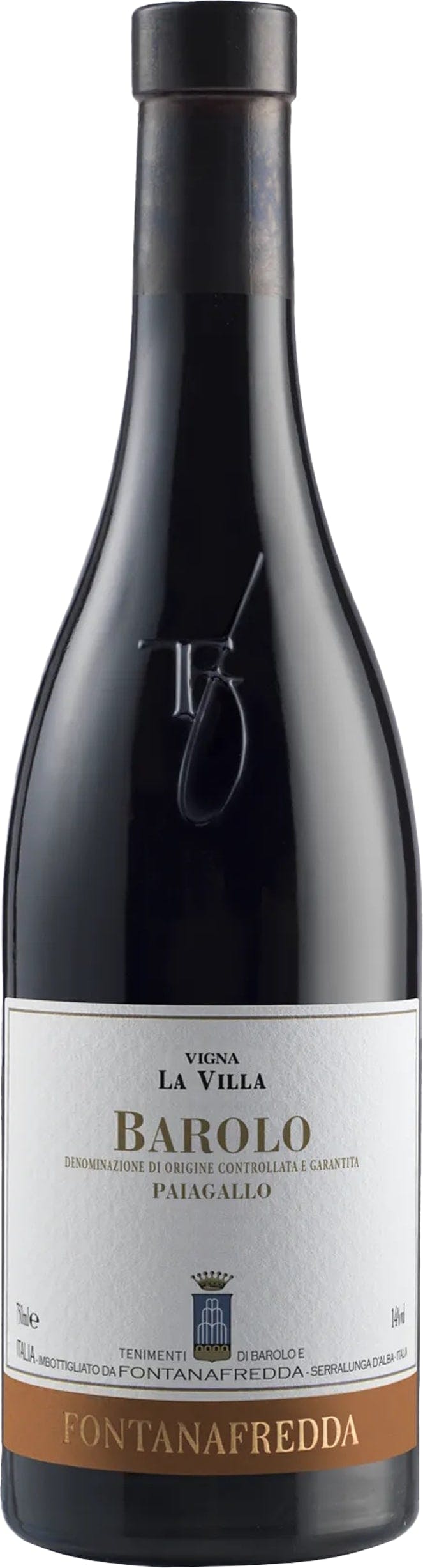 Various Wine Red Fontanafredda Barolo Docg Paiagallo Vigna La Villa 2020 75Cl - Pack Of 6