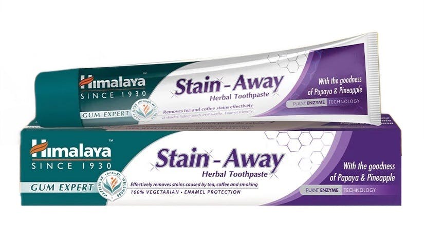 Himalaya Stain-Away Toothpaste - 75 Ml. - Image 10