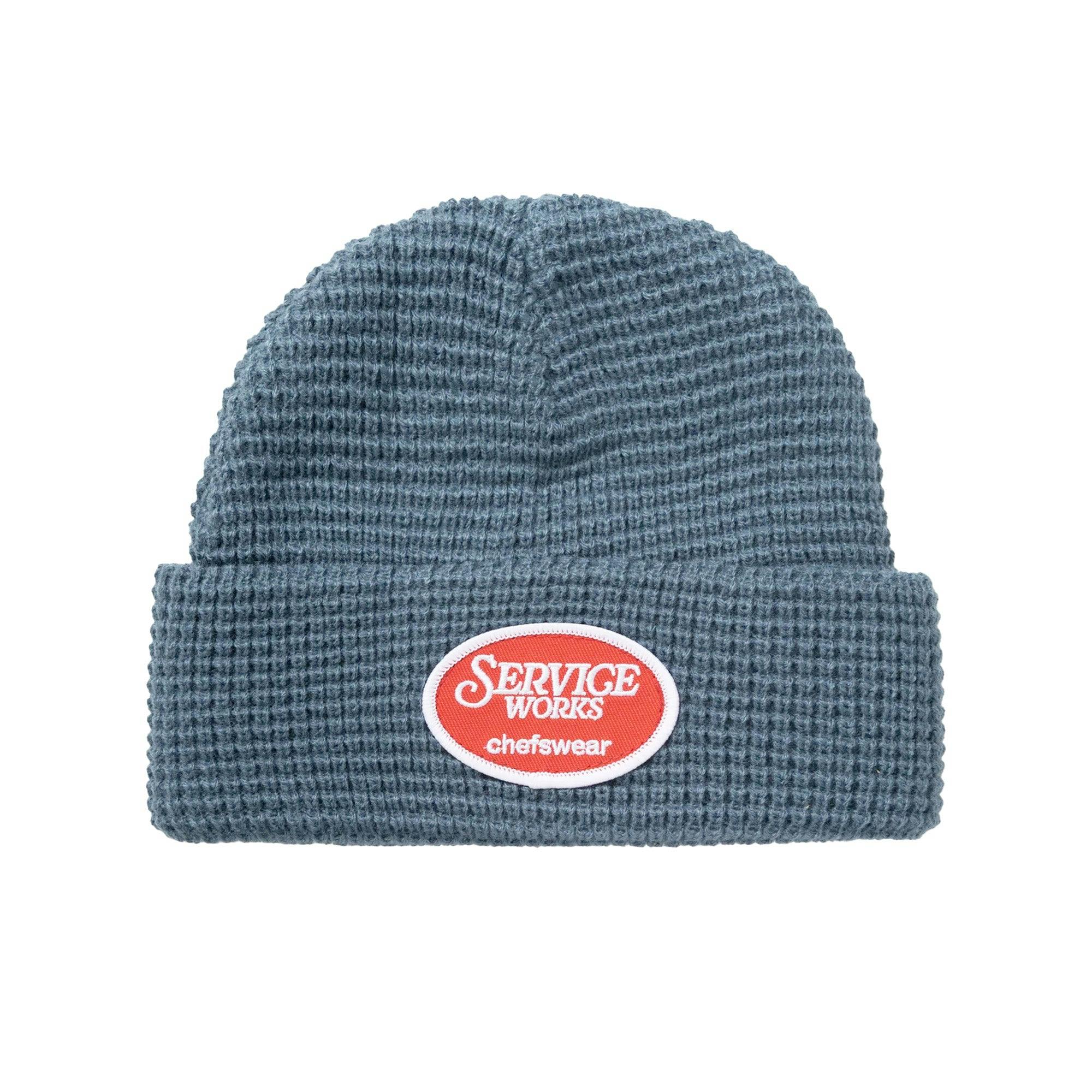 Service Works Waffle Patch Beanie - Teal