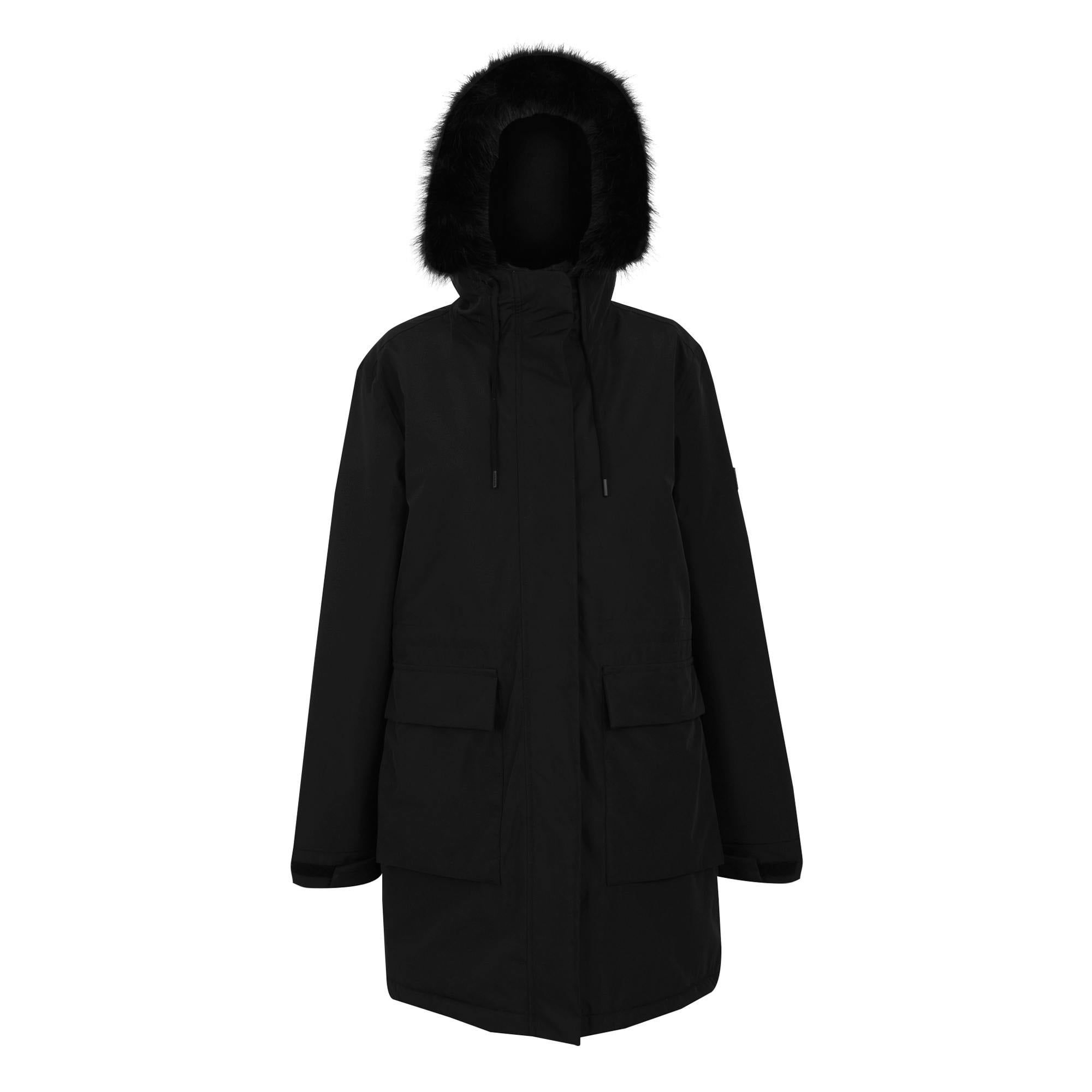 Regatta Women's Black Sabinka Insulated Waterproof Jacket - 10 Uk - 100% Polyester