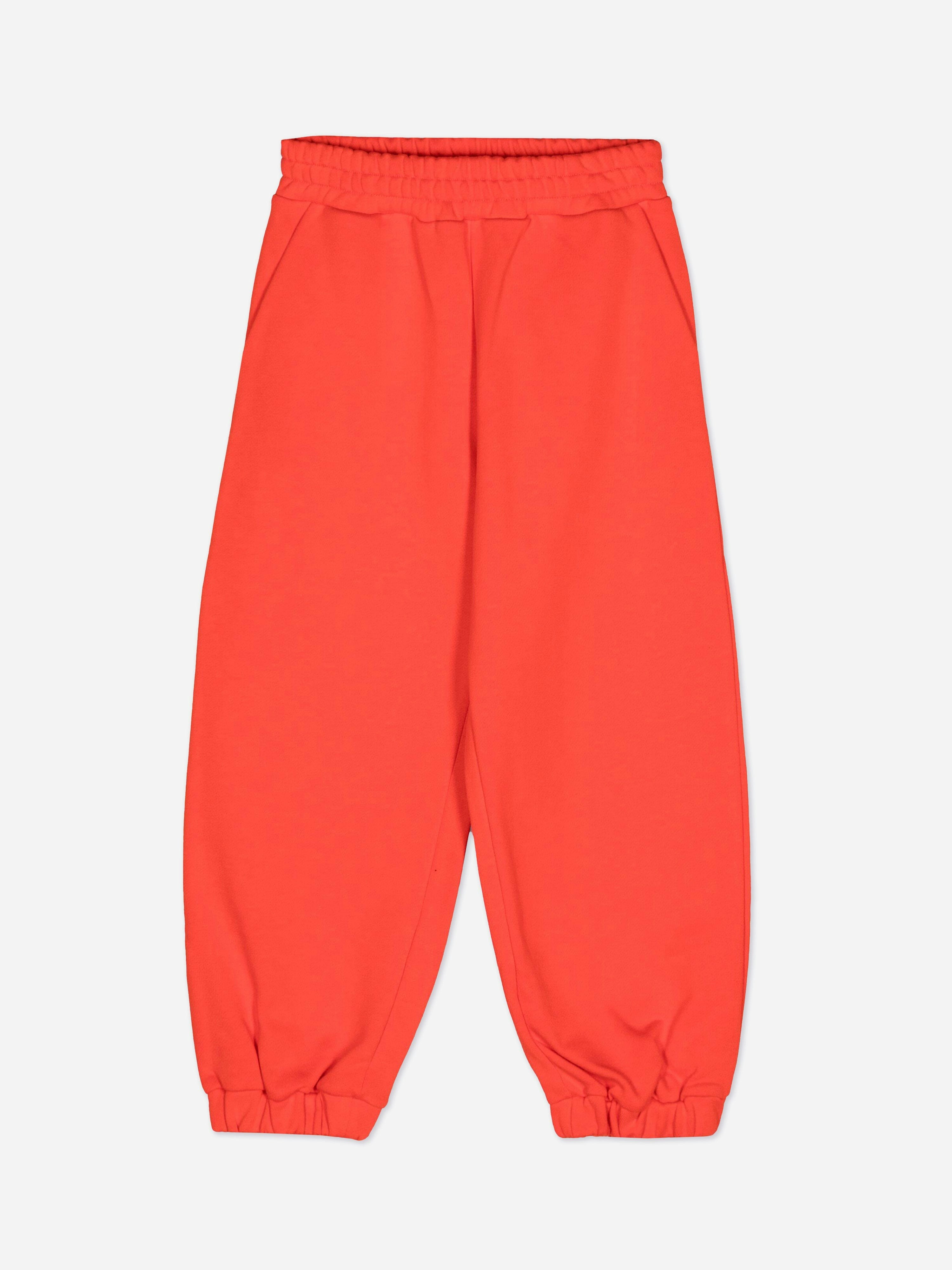 Fendi Kids Red Logo Joggers In - 10 Yrs