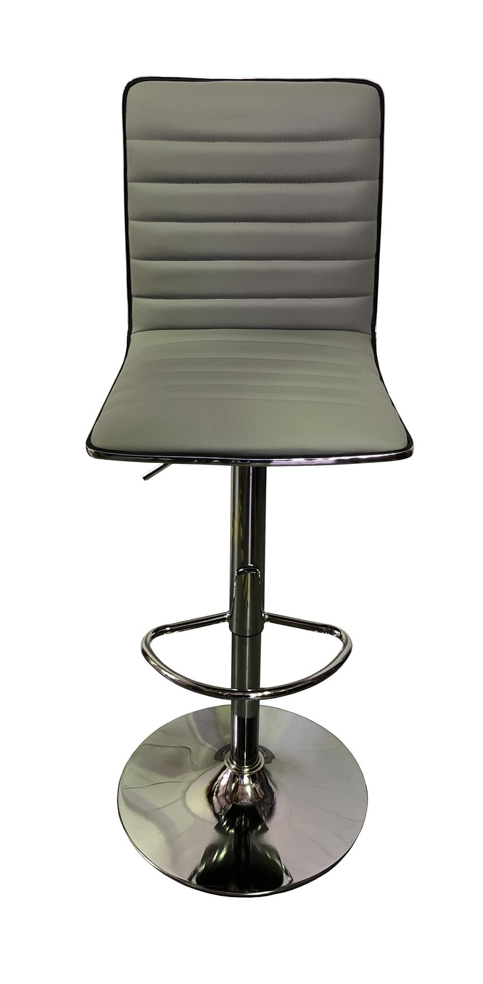 Photos - Computer Chair Rackhams Colby Adjustable Barstool in PU Grey - Grey