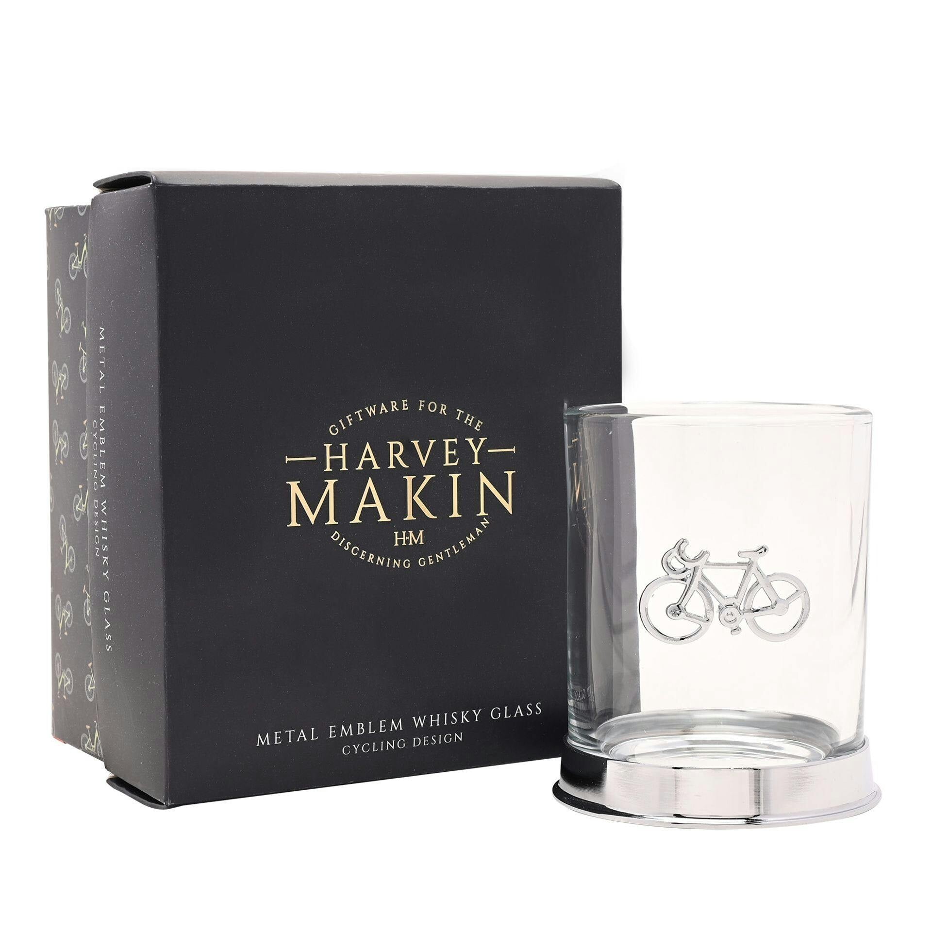 Harvey Makin Unisex Clear Widdop Cycling Whisky Glass - Image 4
