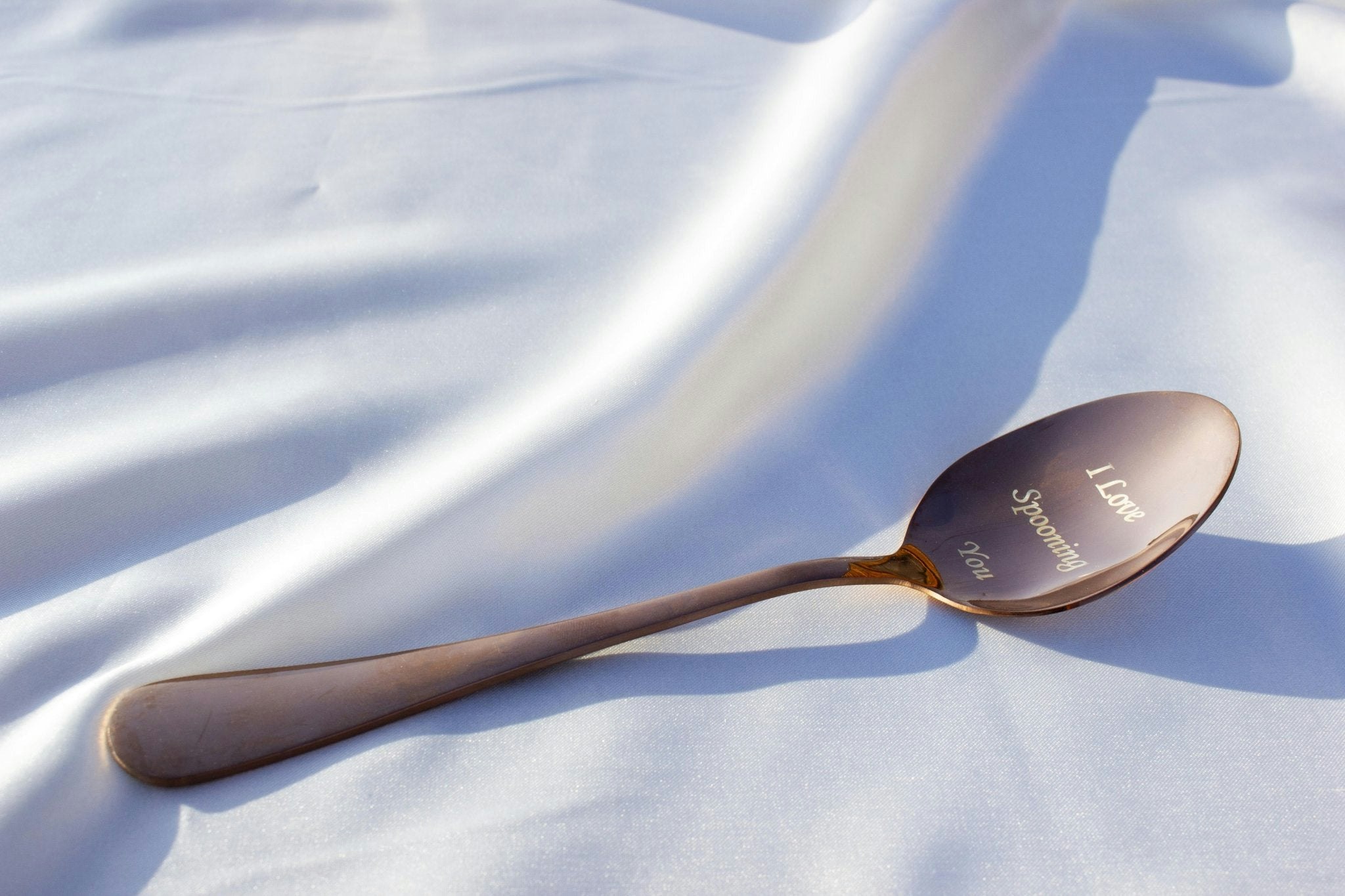 Rackhams Valentine's Day Personalised Stainless Steel Table Spoon - Multi - Yes