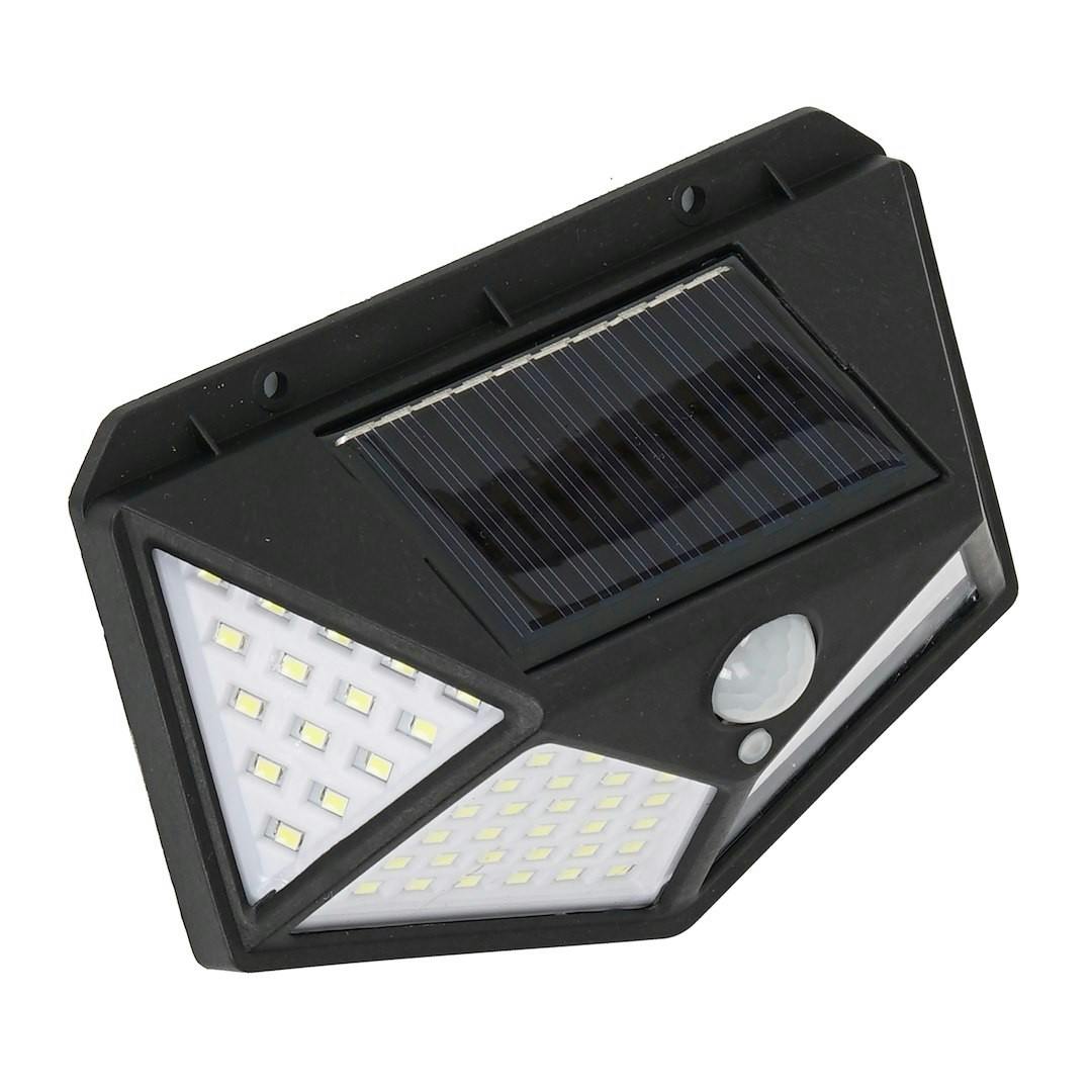 Rackhams Dark/White/Light Batman 4000K Ip44 Solar Lamp