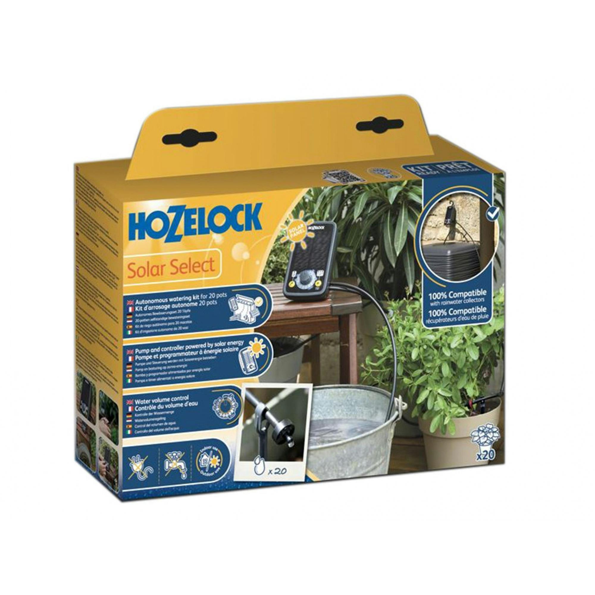 Hozelock Solar Select Irrigation Kit - Multi Colour - One Size - Multi Colour