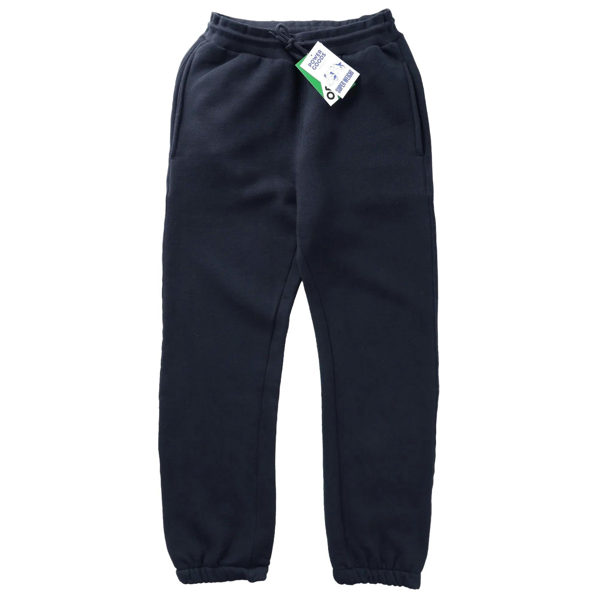 Power Goods Blue Super Weight Sweatpants - Navy - Medium