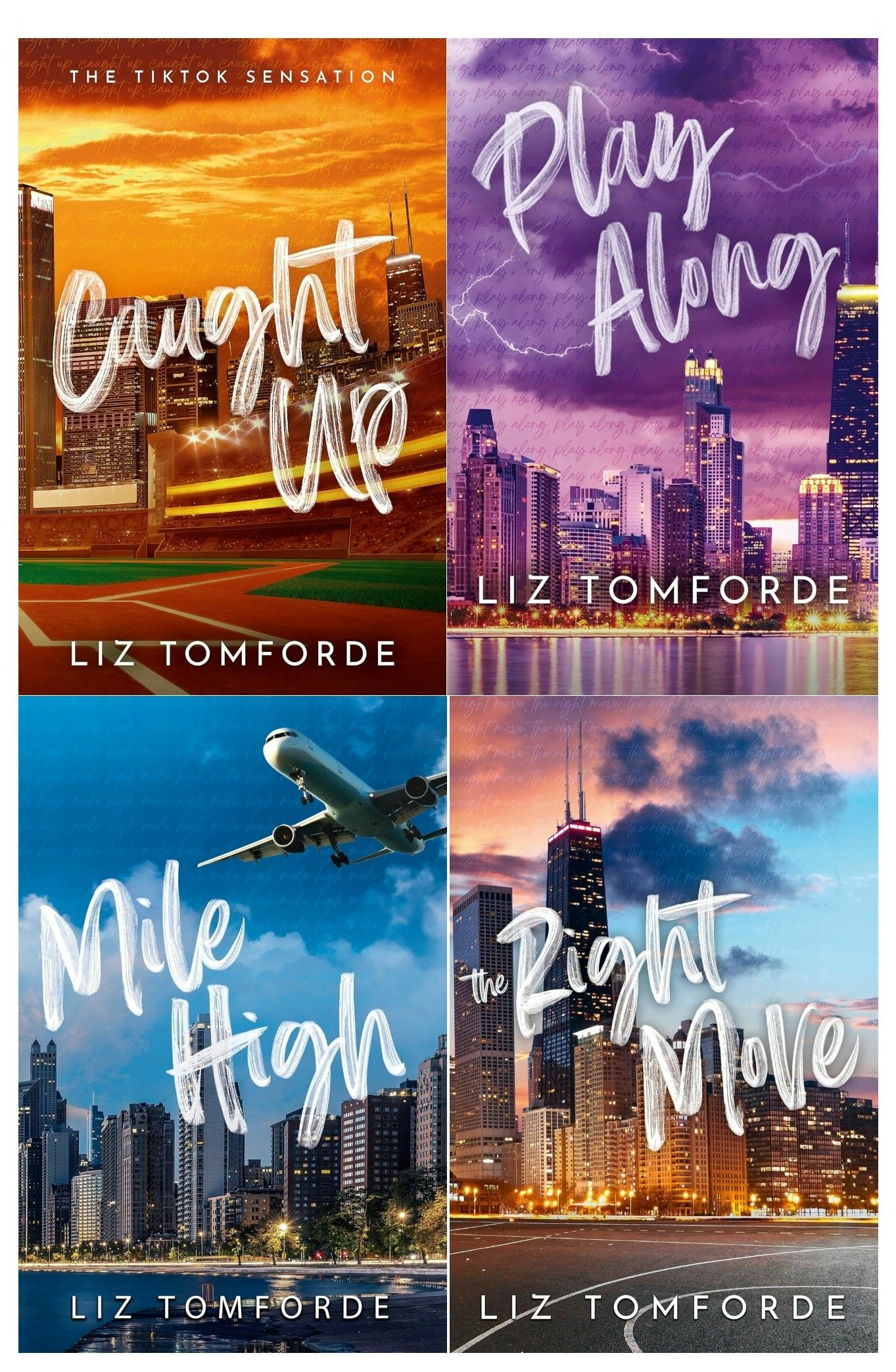 Hachette Windy City Series 4 Books Collection Set (Mile High, The Right Move, Caught Up, Play Along)
