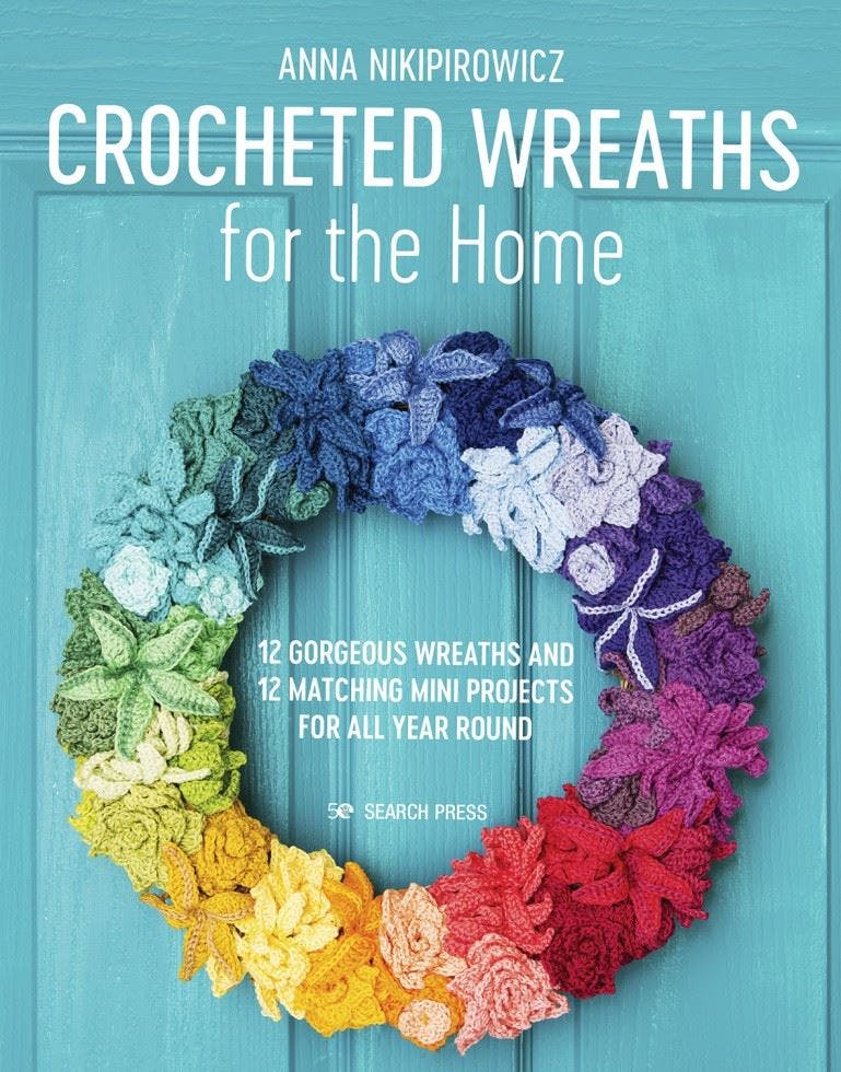 Crocheted Wreaths for the Home: 12 gorgeous wreaths and 12 matching mini projec - Image 11