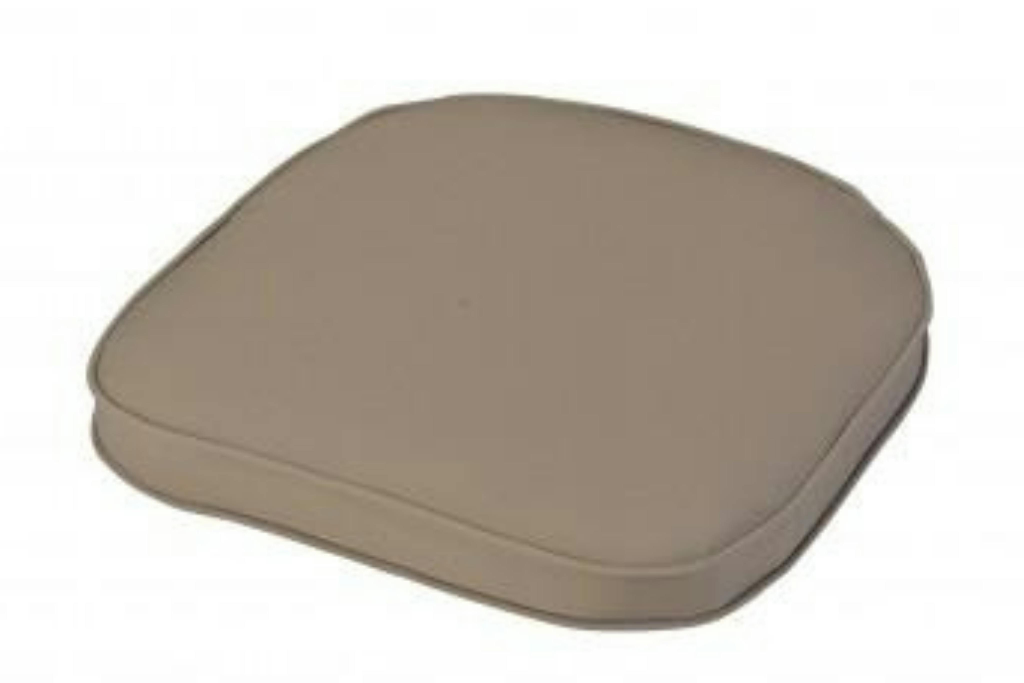 Rackhams Ivory D Shape Garden Seat Cushion (Colour Options Available)
