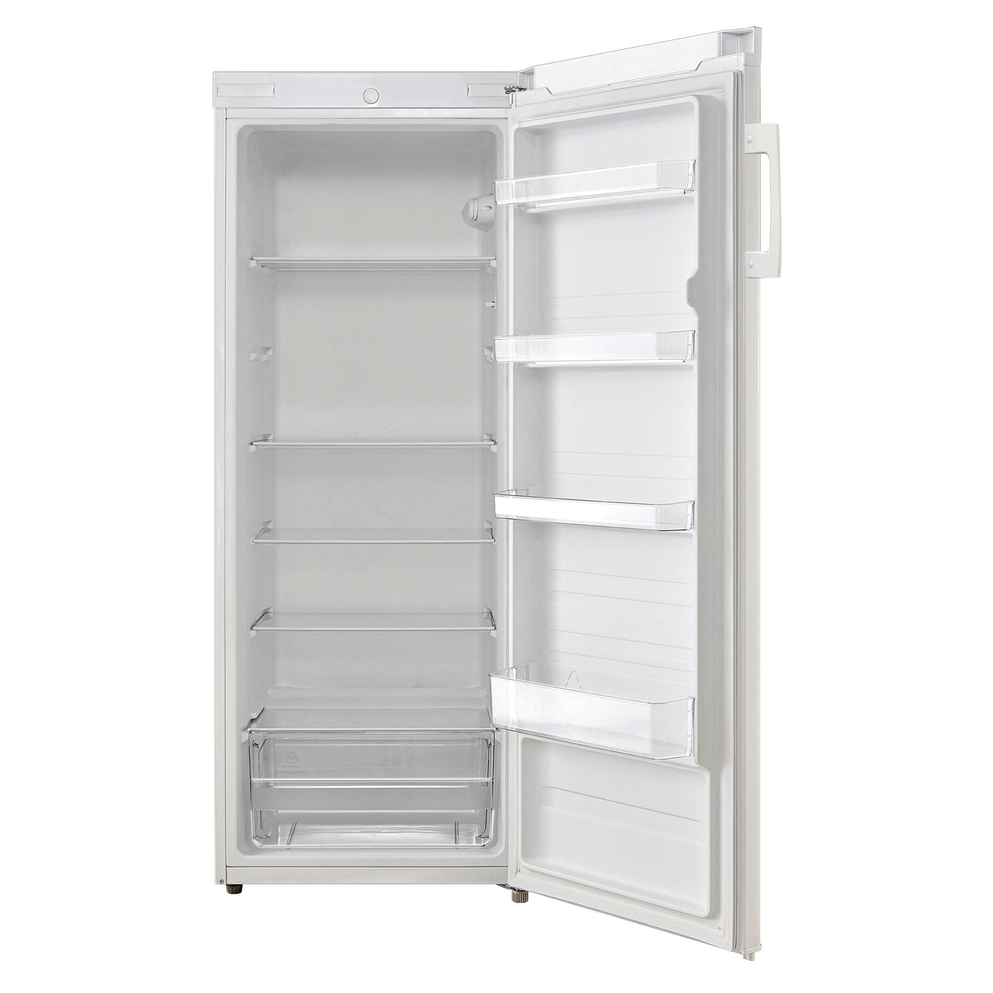 Igenix White Freestanding Tall Larder Fridge, 55Cm Wide
