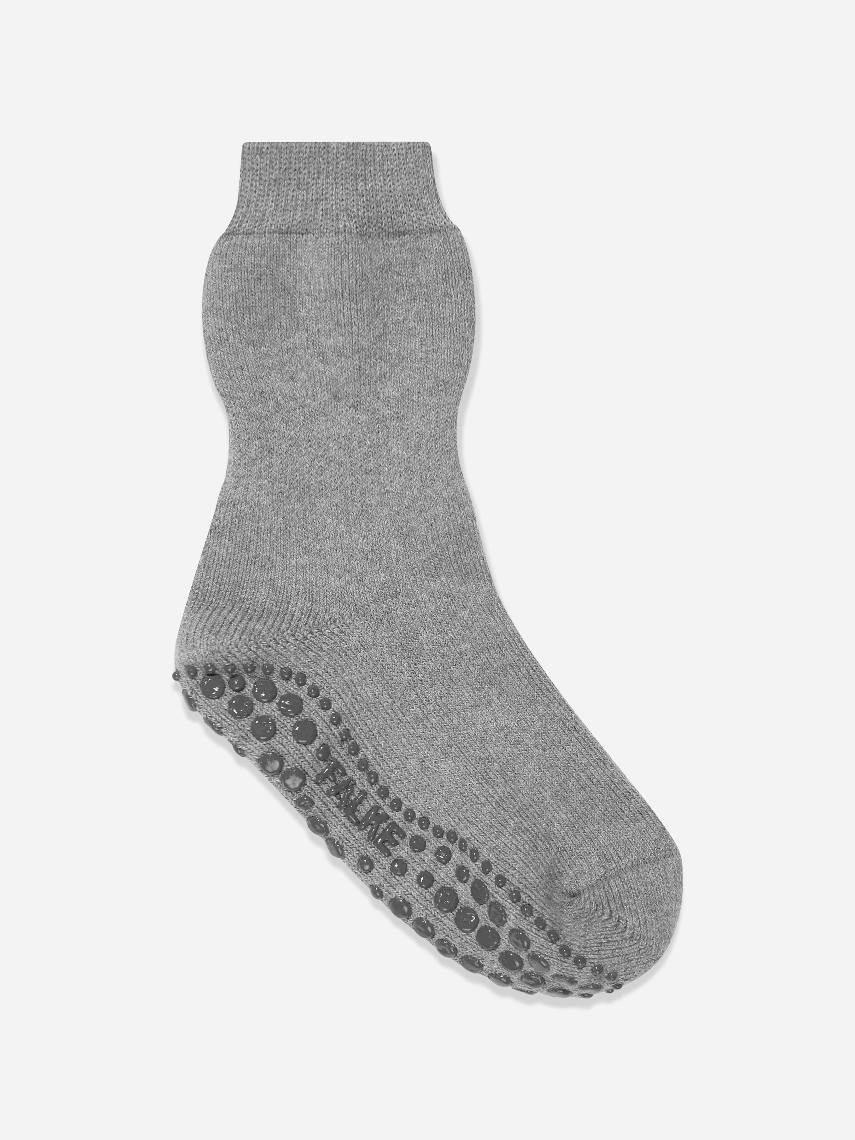 Falke Grey Kids Catspads House Socks In - Eu 19 - 22 Uk 3.5 - 5
