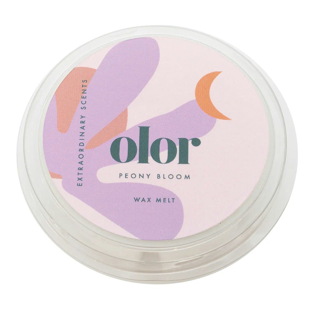 Sienna Glass Wax Melt - 50G - Peony Bloom