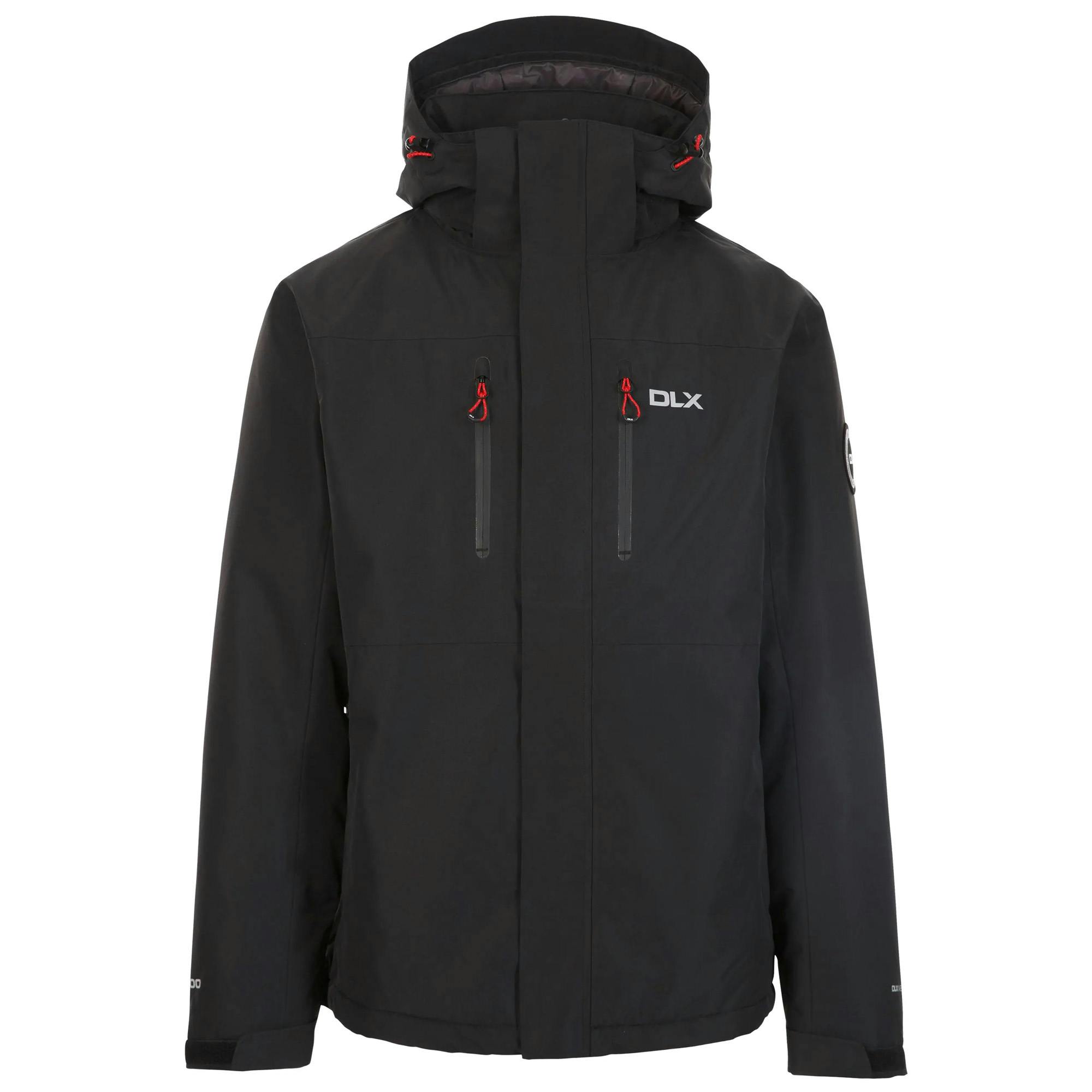 Trespass Men's Black Oswarm Waterproof Jacket - S - 100% Polyamide