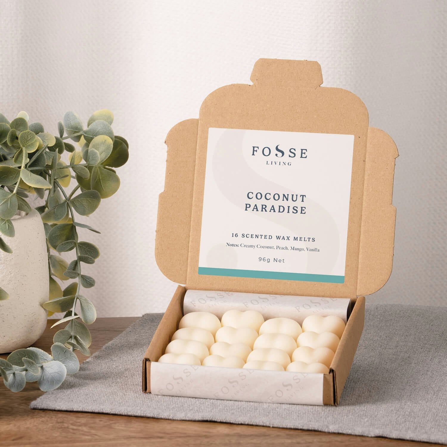 Rackhams Peach Coconut Paradise Wax Melts - 16 Pack