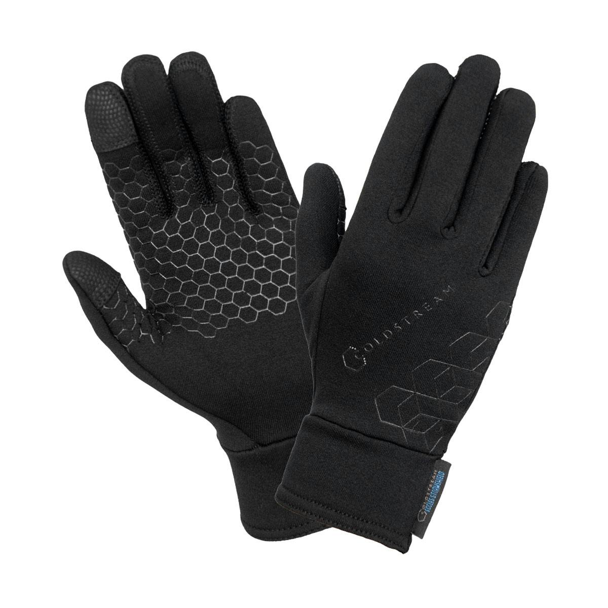 Coldstream Unisex Black Adult Eccles Stormshield Winter Gloves - Xs - 100% Mixed