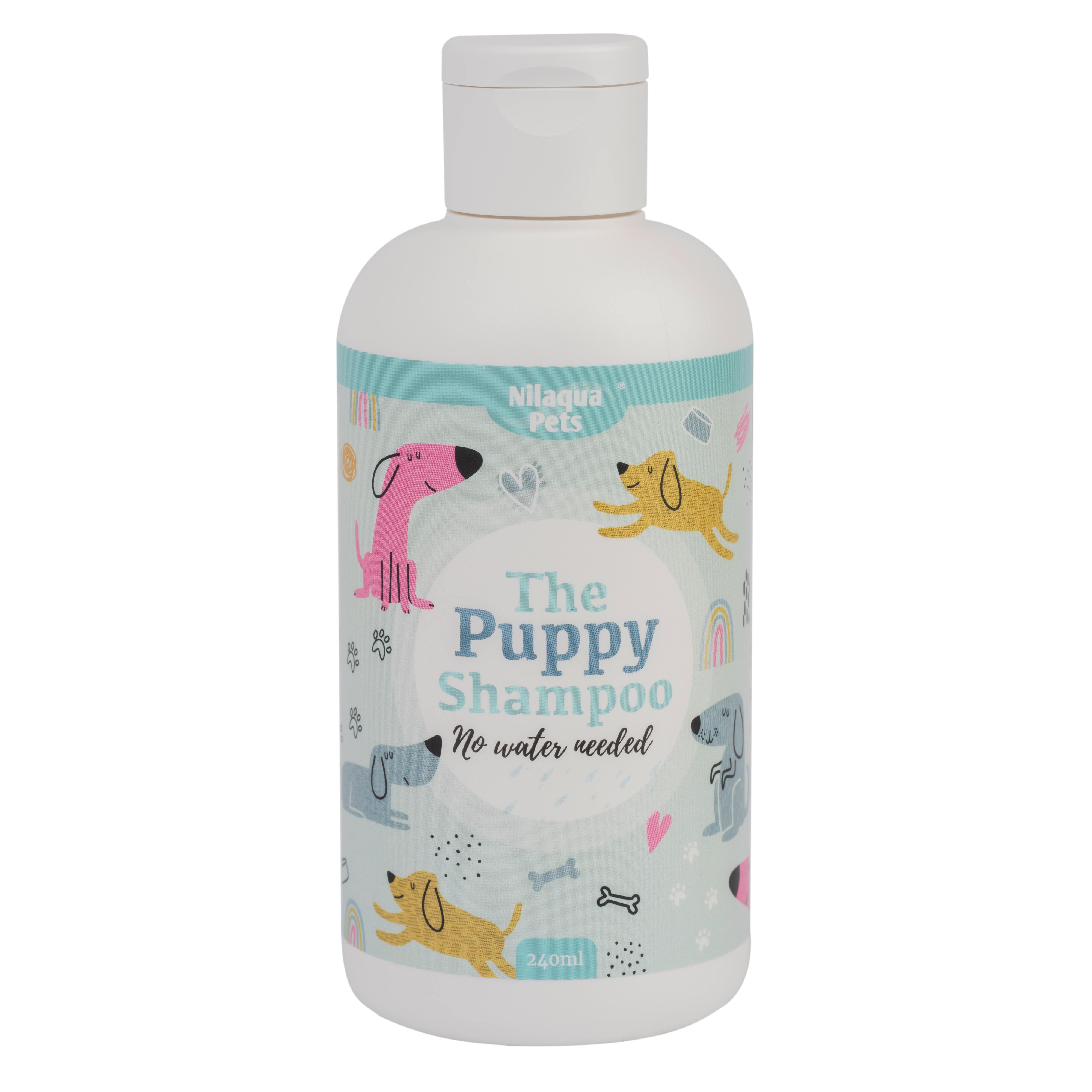 Nilaqua The Puppy No Rinse Shampoo 240Ml – Super Gentle & For Pee Pee Feet - 240Ml - 1