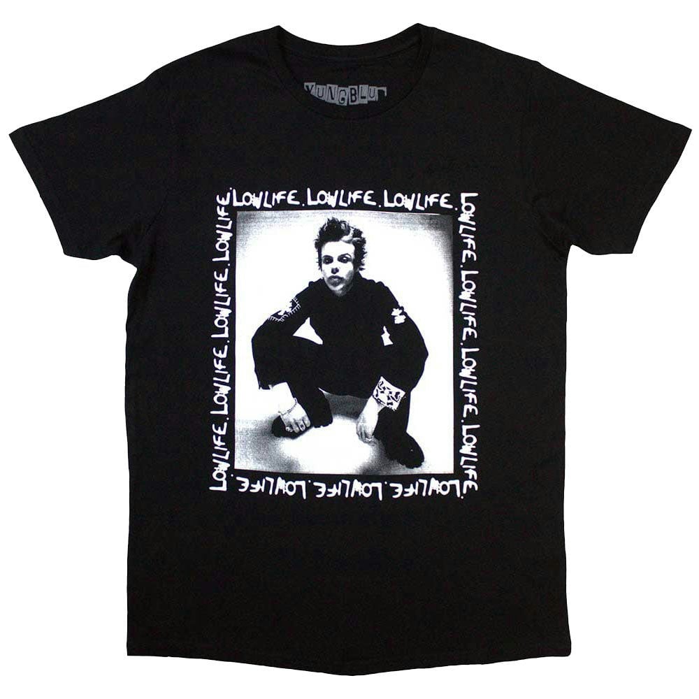 Paradiso Clothing Unisex Black Paradiso Yungblud Low Life Logo T Shirt - S