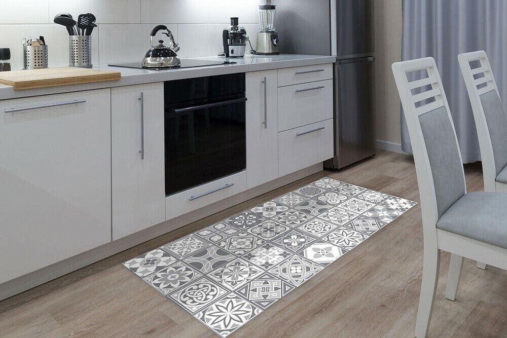 Walplus Wfm6131 - Purbeck Stone Tiles Rug Mat 120Cm X 60 Cm