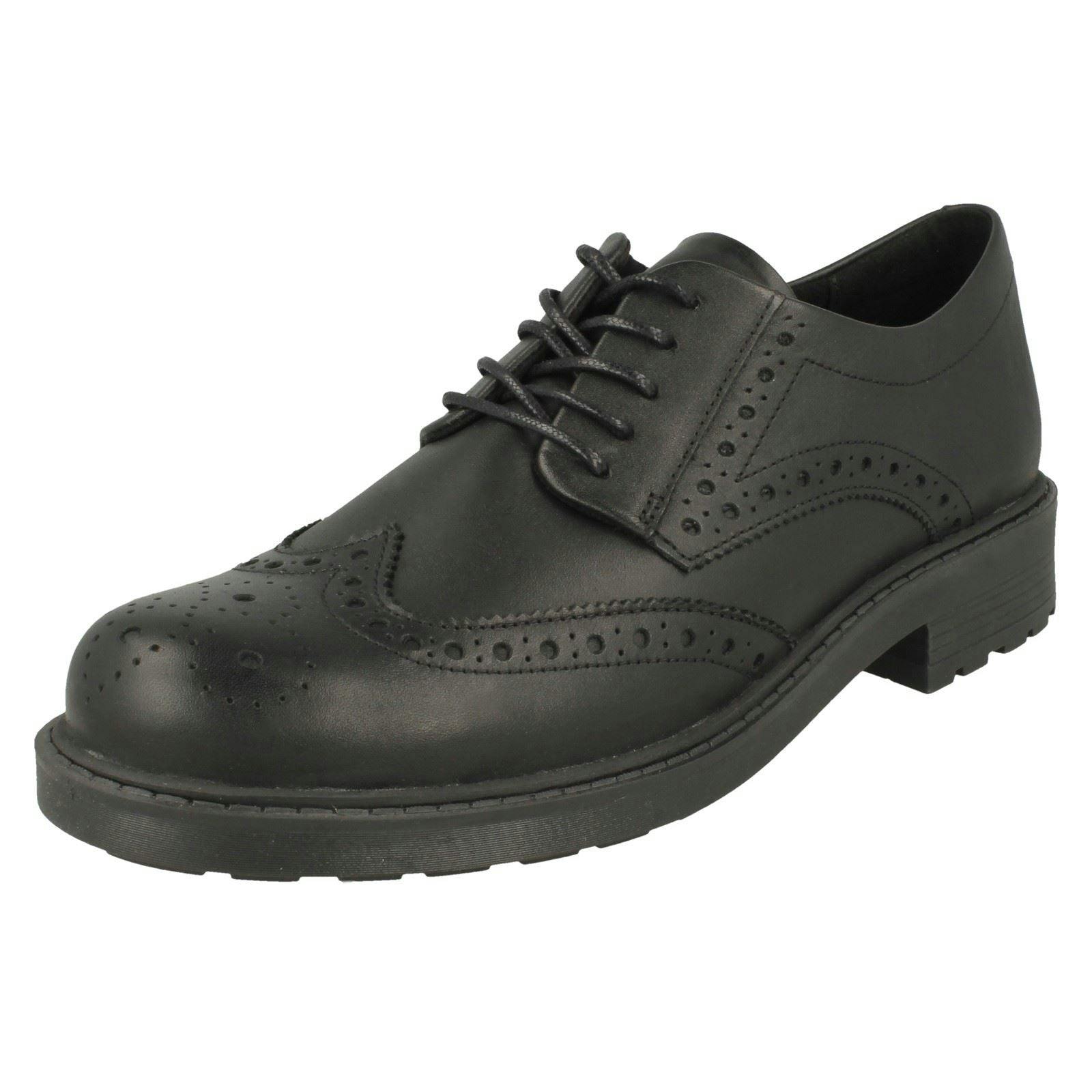 Clarks Women's Black Brogue Detailed Shoes - Orinoco2 Limit - Uk 4.5 - E