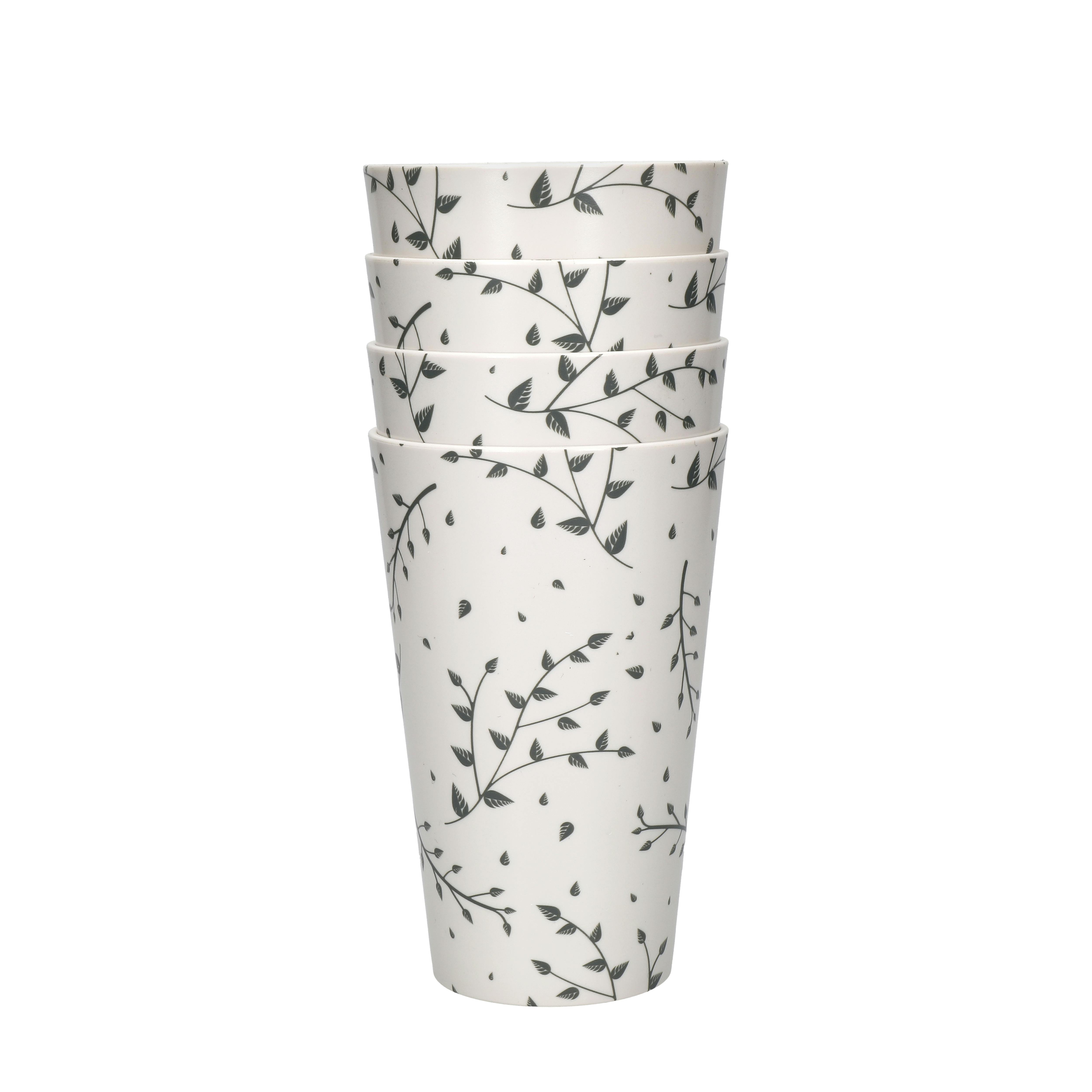 Rackhams Recycled Plastic 450 Ml Tumblers - Multicolour - Plastic - Drinks Cups