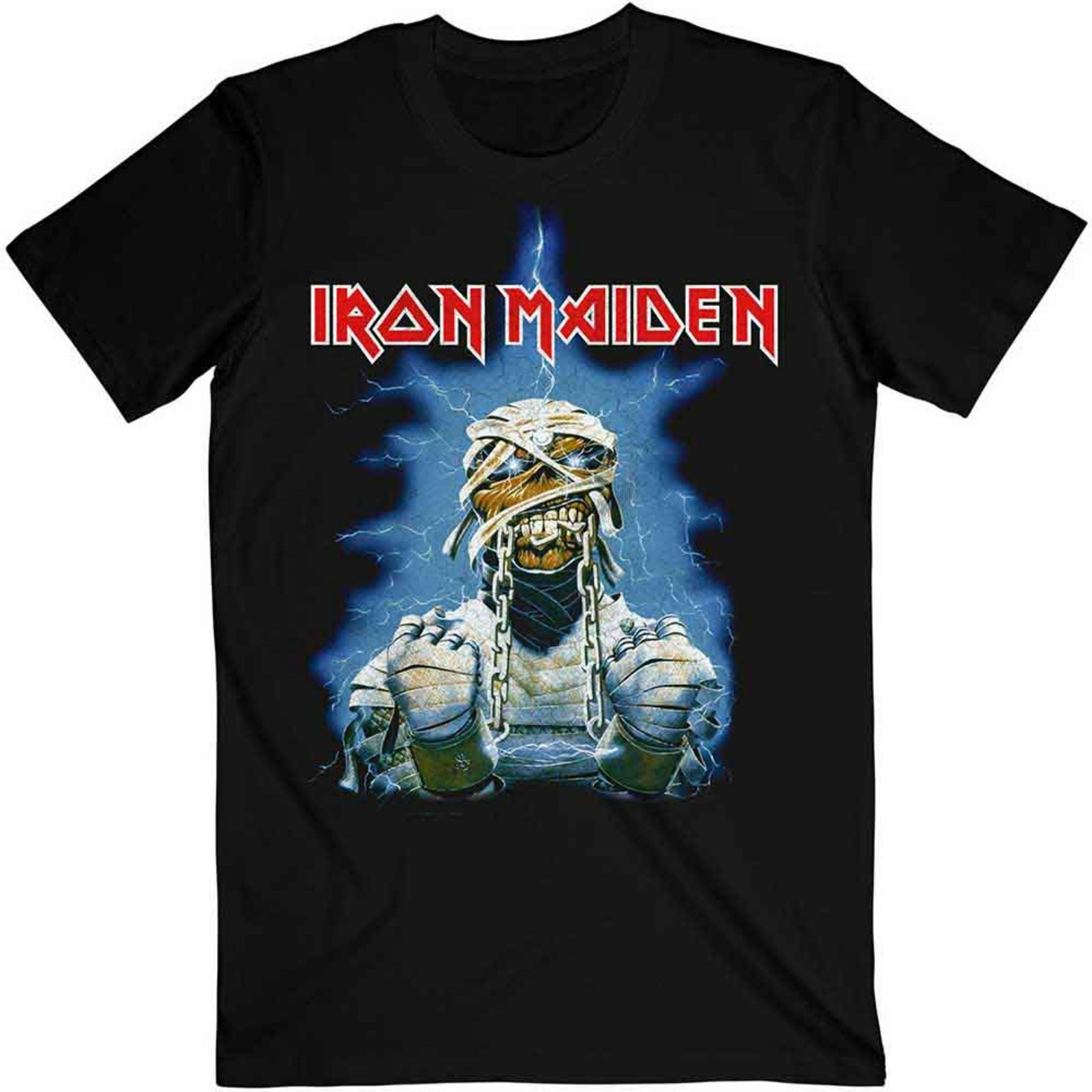 Paradiso Clothing Unisex Black Iron Maiden World Slavery Tour 84-85 T Shirt - Xxl