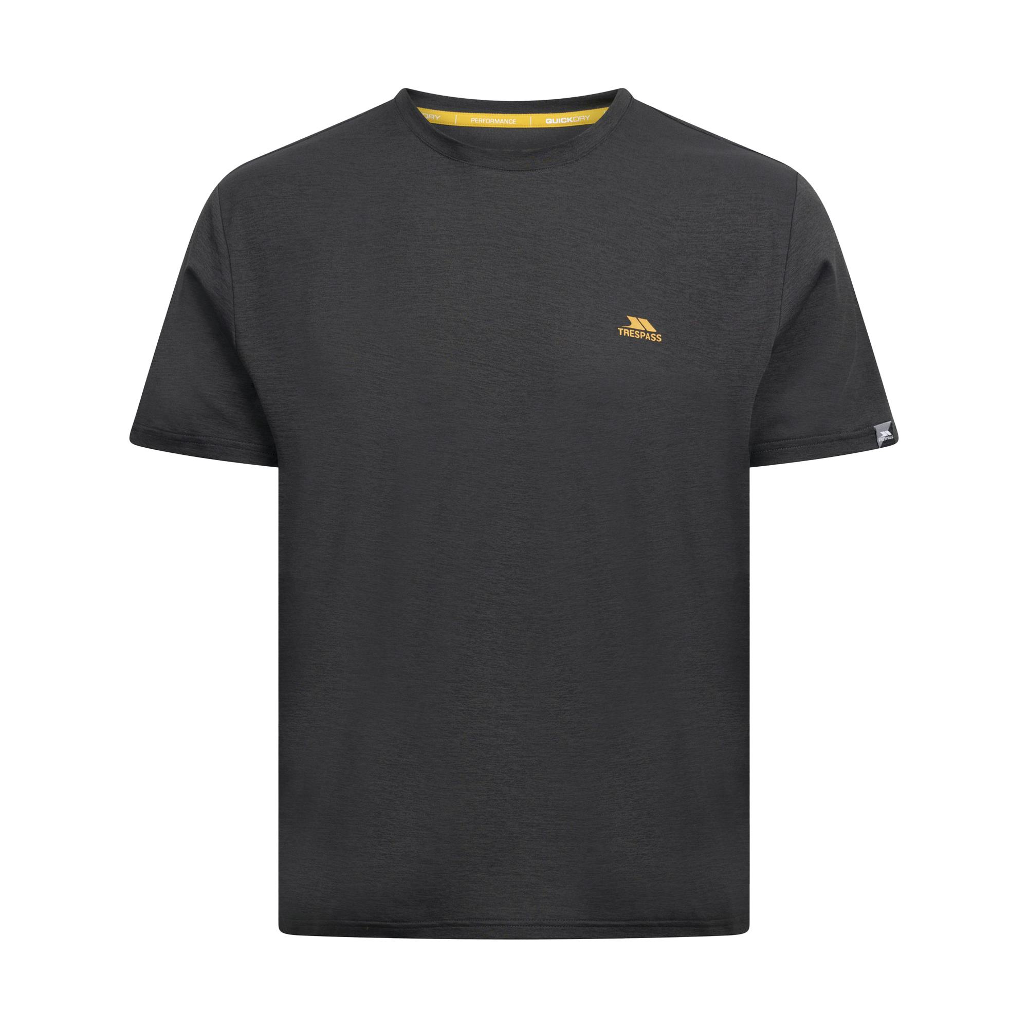 Trespass Men's Dark/Grey Sean T-Shirt - 3XL