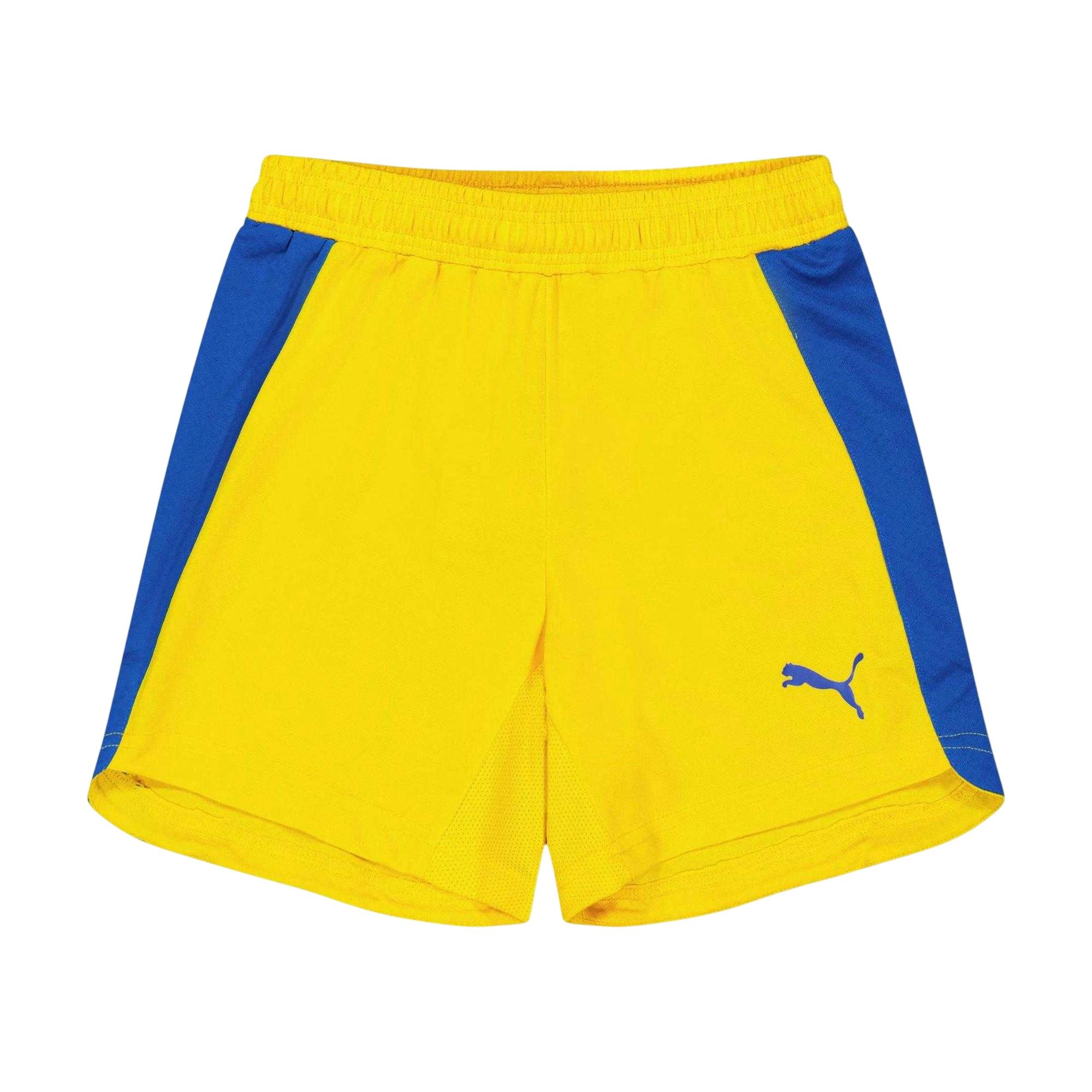 Puma Yellow Kids Evo Shorts - 14 Years - 100% Mixed