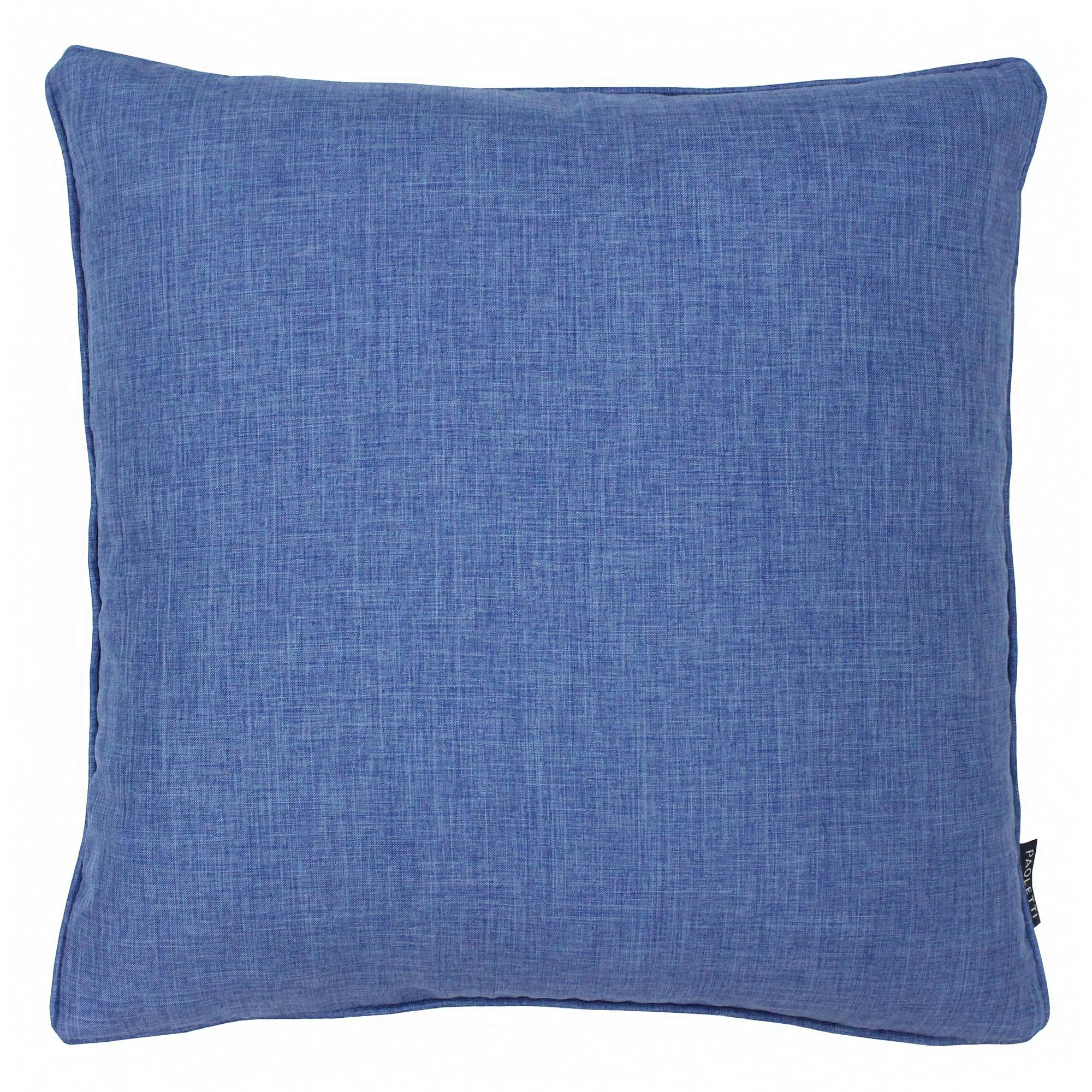 Riva Home Blue Riva Paoletti Eclipse Cushion Cover - Denim - 45 X 45Cm - Denim - 100% Polyester