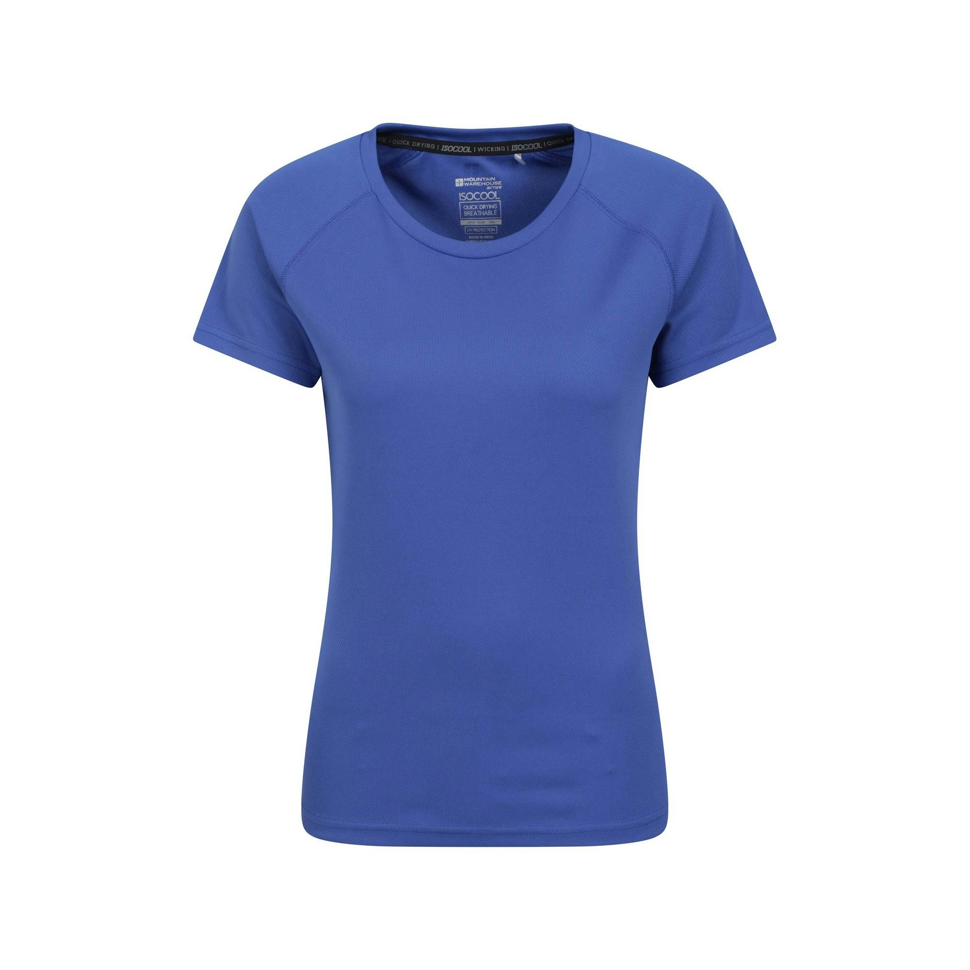 Mountain Warehouse Women's Dark/Blue / Endurance T-Shirt - 18 Uk - 100% Polyester