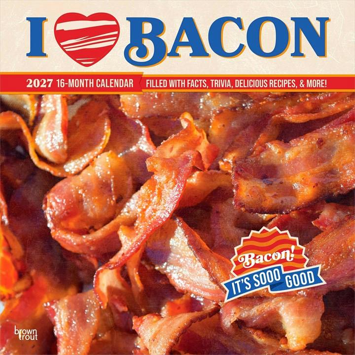 I Love Bacon Calendar 2027 - Image 3