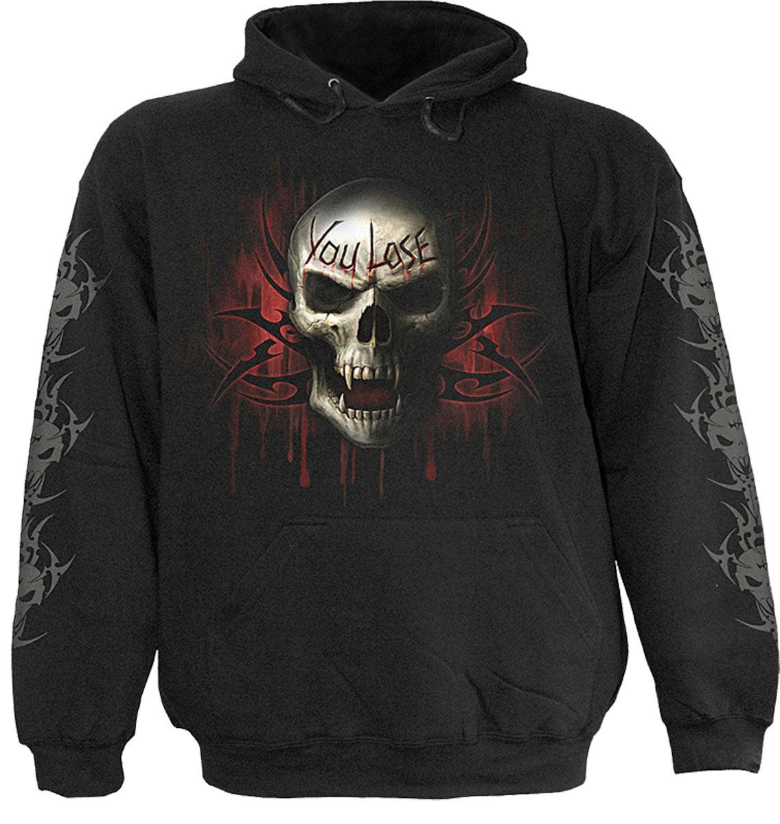 Spiral Direct Black Game Over - Kids Hoody - S