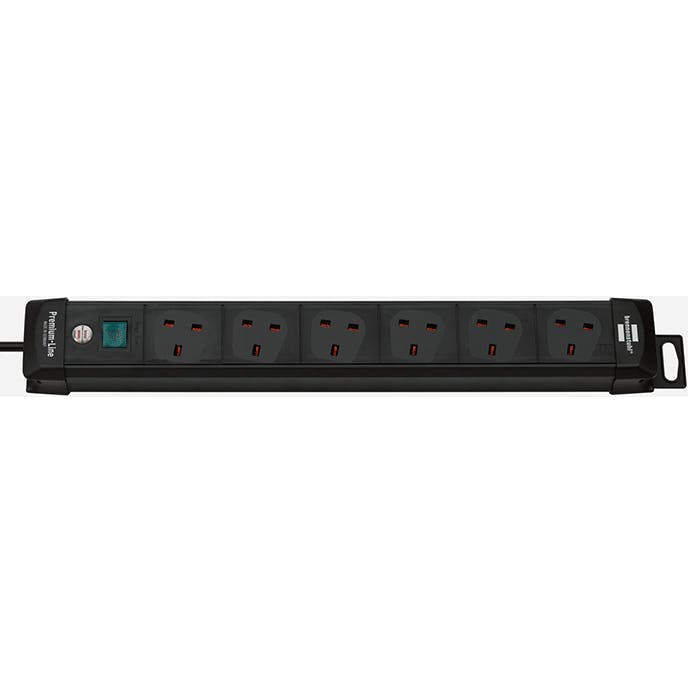 Photos - Surge Protector / Extension Lead Brennenstuhl Rackhams Premium-Line, 6-Way Extension Lead - 3 Metre Cable - On-Off Switch - 5 year Guarantee 