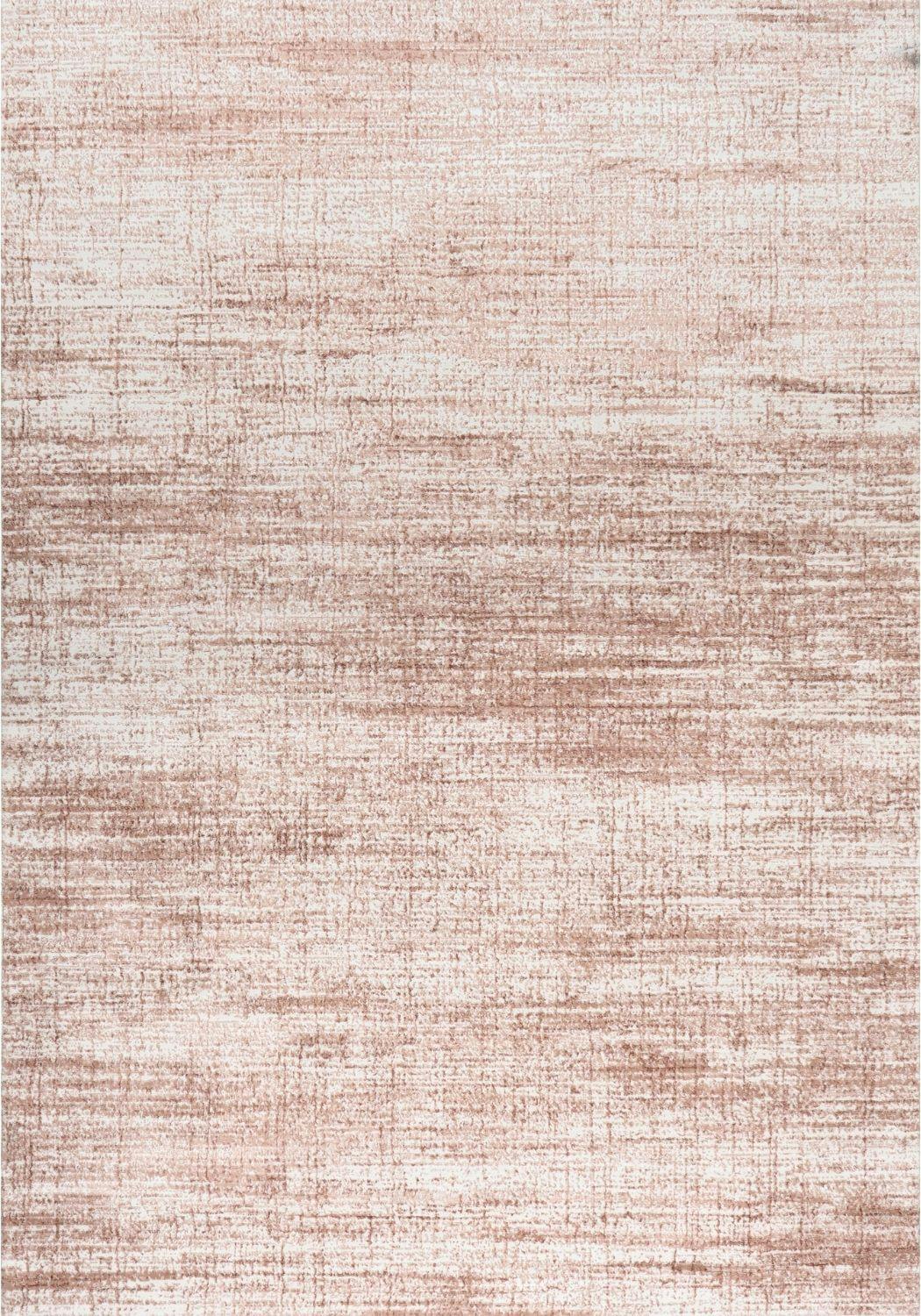 Rackhams Cream Montana Abstract Rose Rug | 3800 - 200X290 Cm