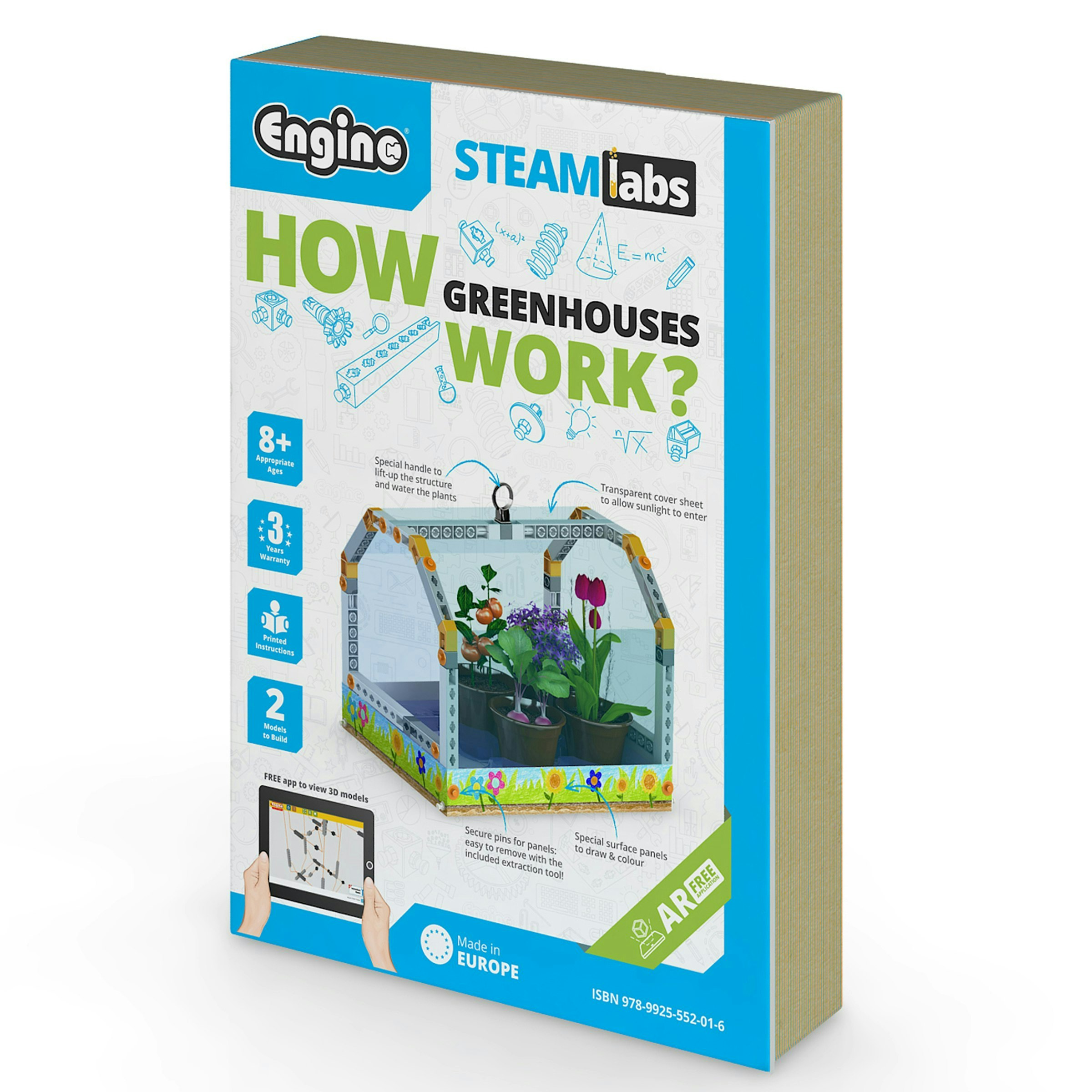- Engino Stem Labs Book How Greenhouses Work Construction Kit - Image 9
