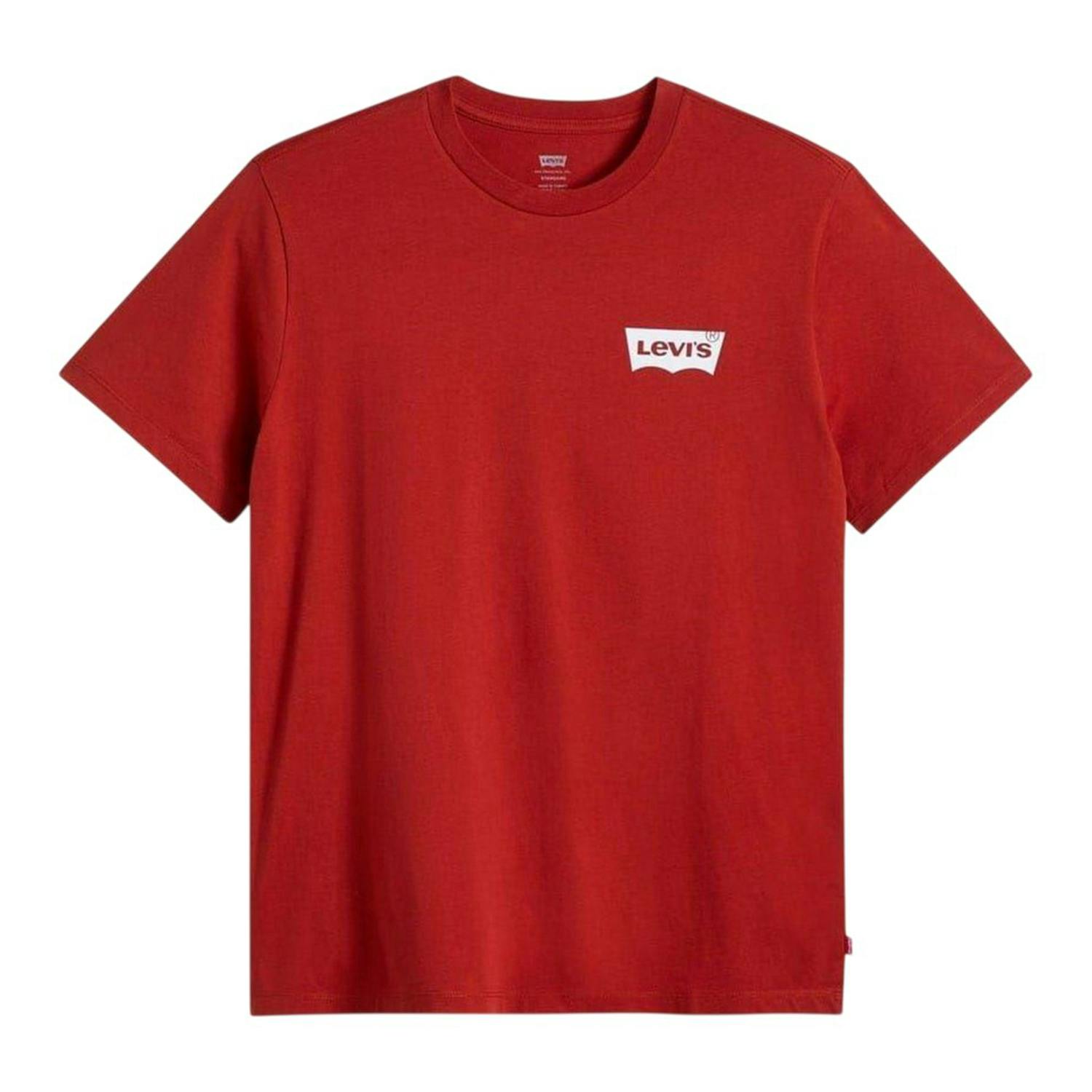 Levis Men's Logo Cotton Regular T-Shirt - Ketchup - L - Ketchup - 100% Cotton