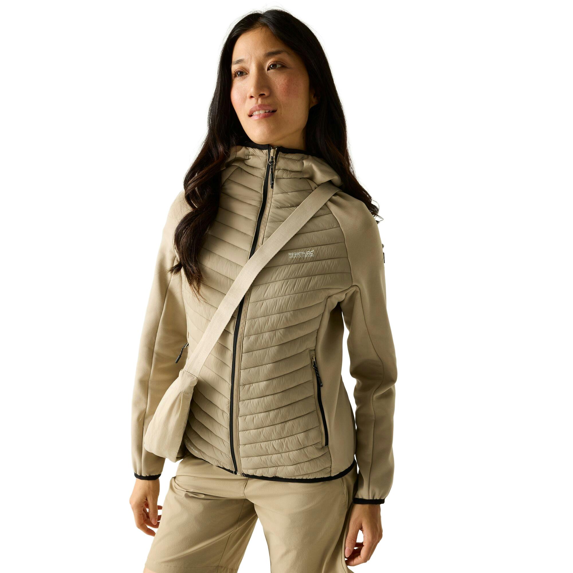 Regatta Women's Anderson Hybrid Jacket - Parchment - 26 Uk - Parchment - 100% Mixed