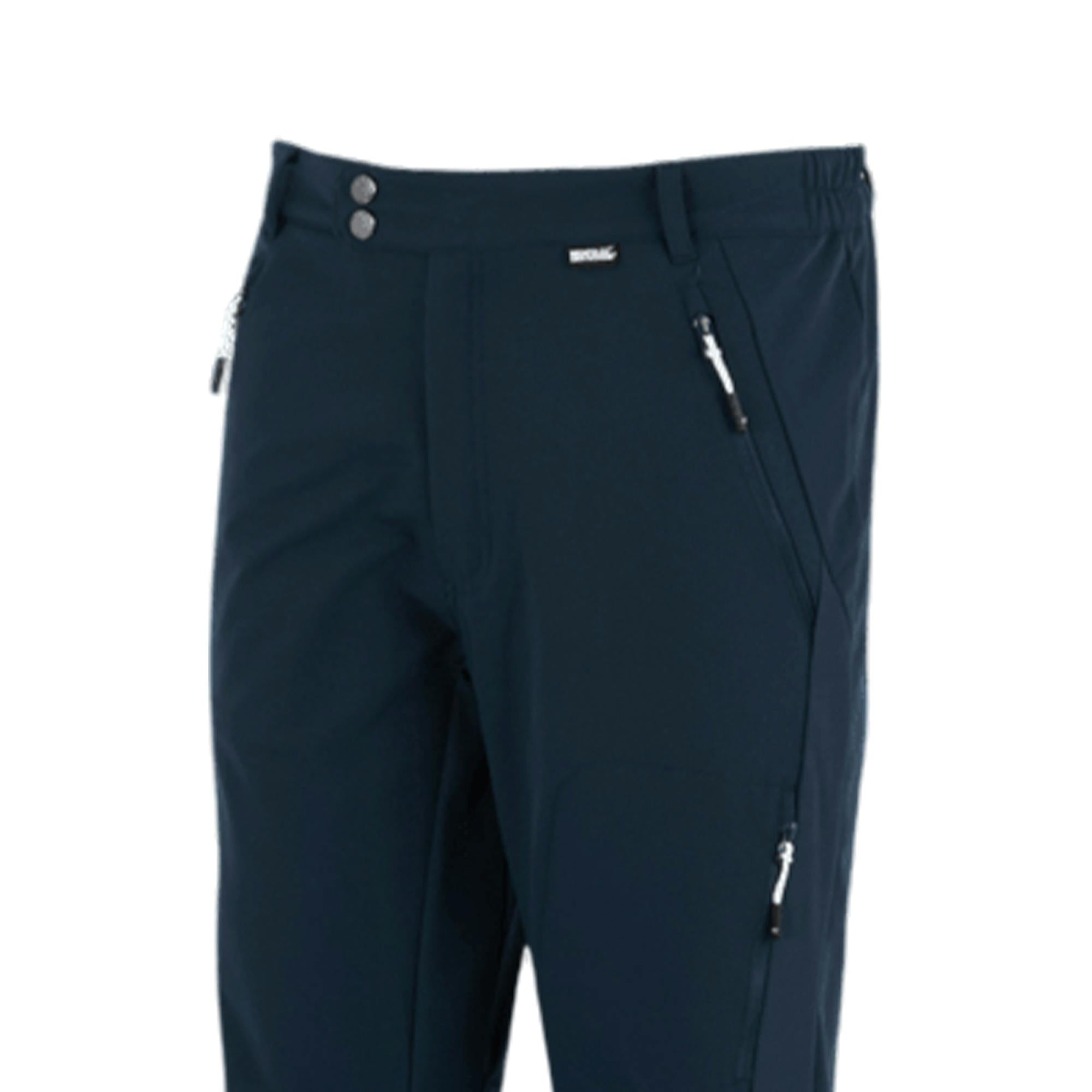 Regatta Men's Mountain Walking Trousers - Navy/Navy - 42R - Navy/Navy - 100% Polyester
