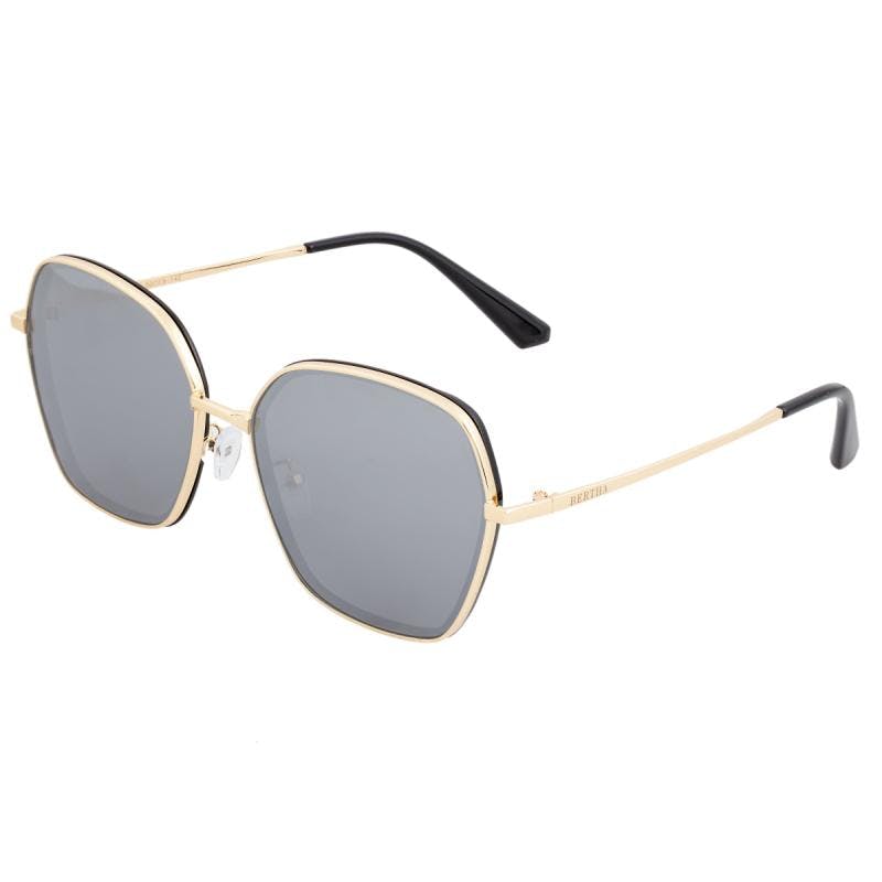Bertha Gold/Silver Emilia Polarized Sunglasses