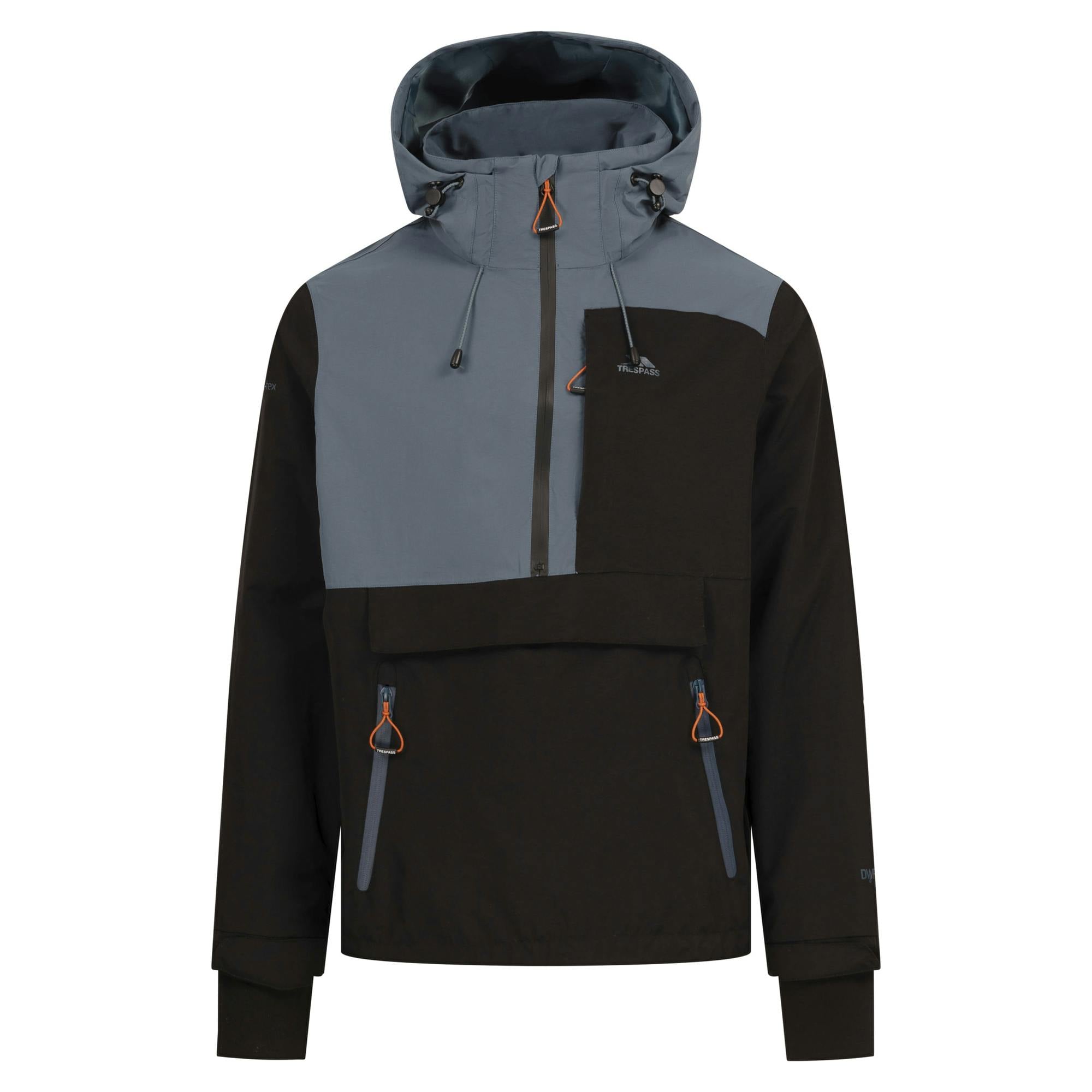 Trespass Men's Black Scolpaig Waterproof Jacket - Xl - 100% Mixed