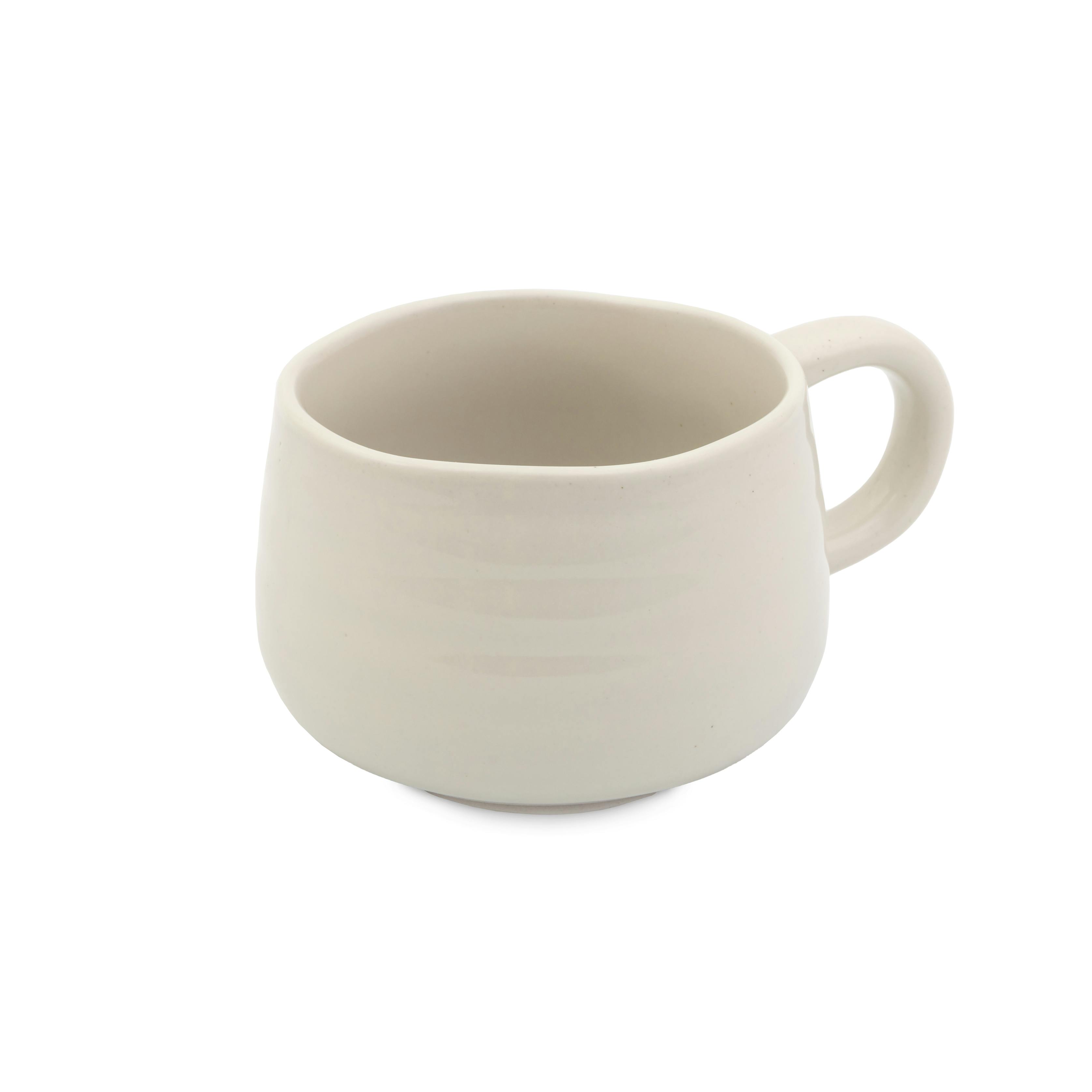 Rackhams White Big Love Cosy Cuppa, Stoneware, - Stoneware - Mug
