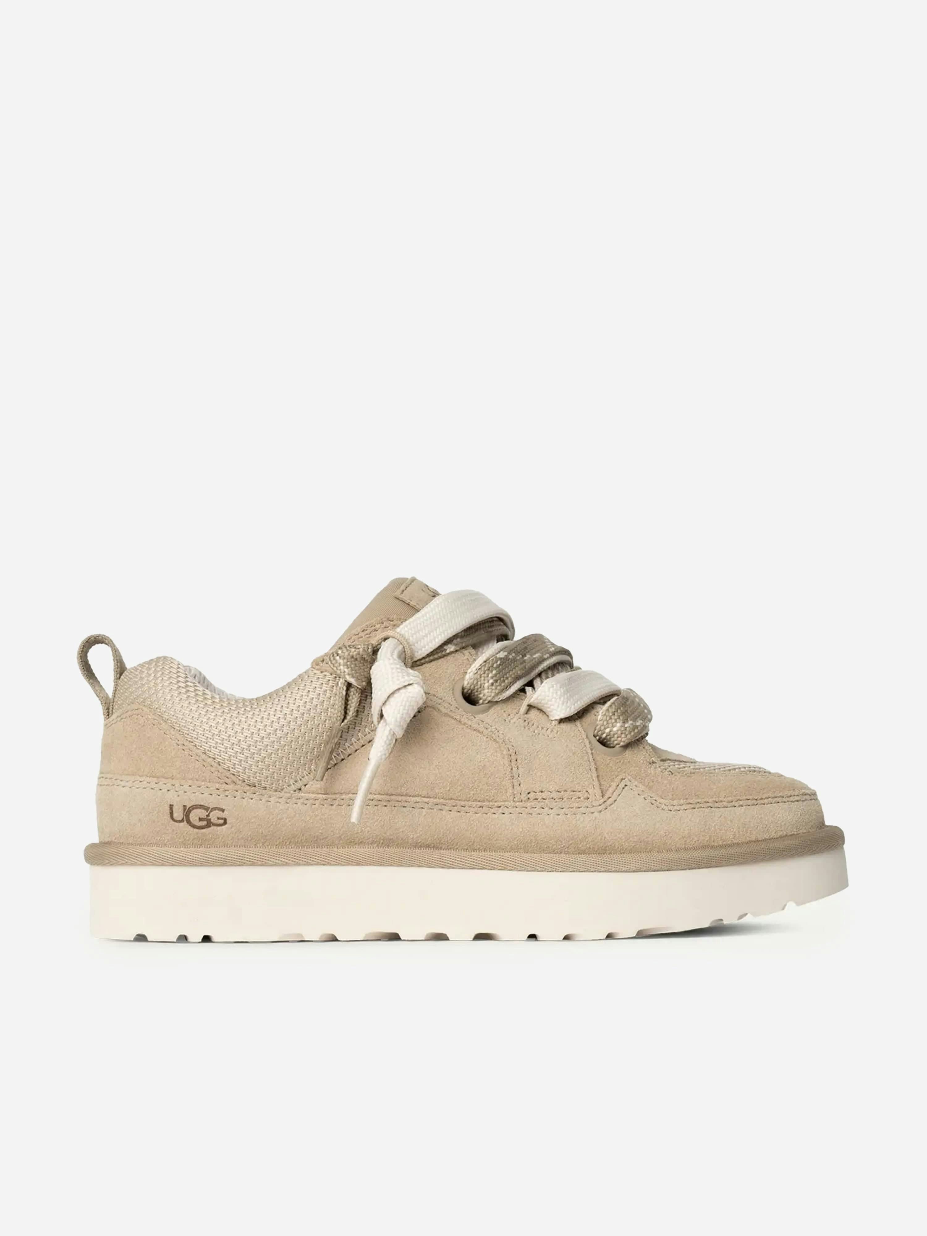 Ugg Unisex Kids Beige Kids Lo Lowmel Trainers In - Eu 35 Uk 2