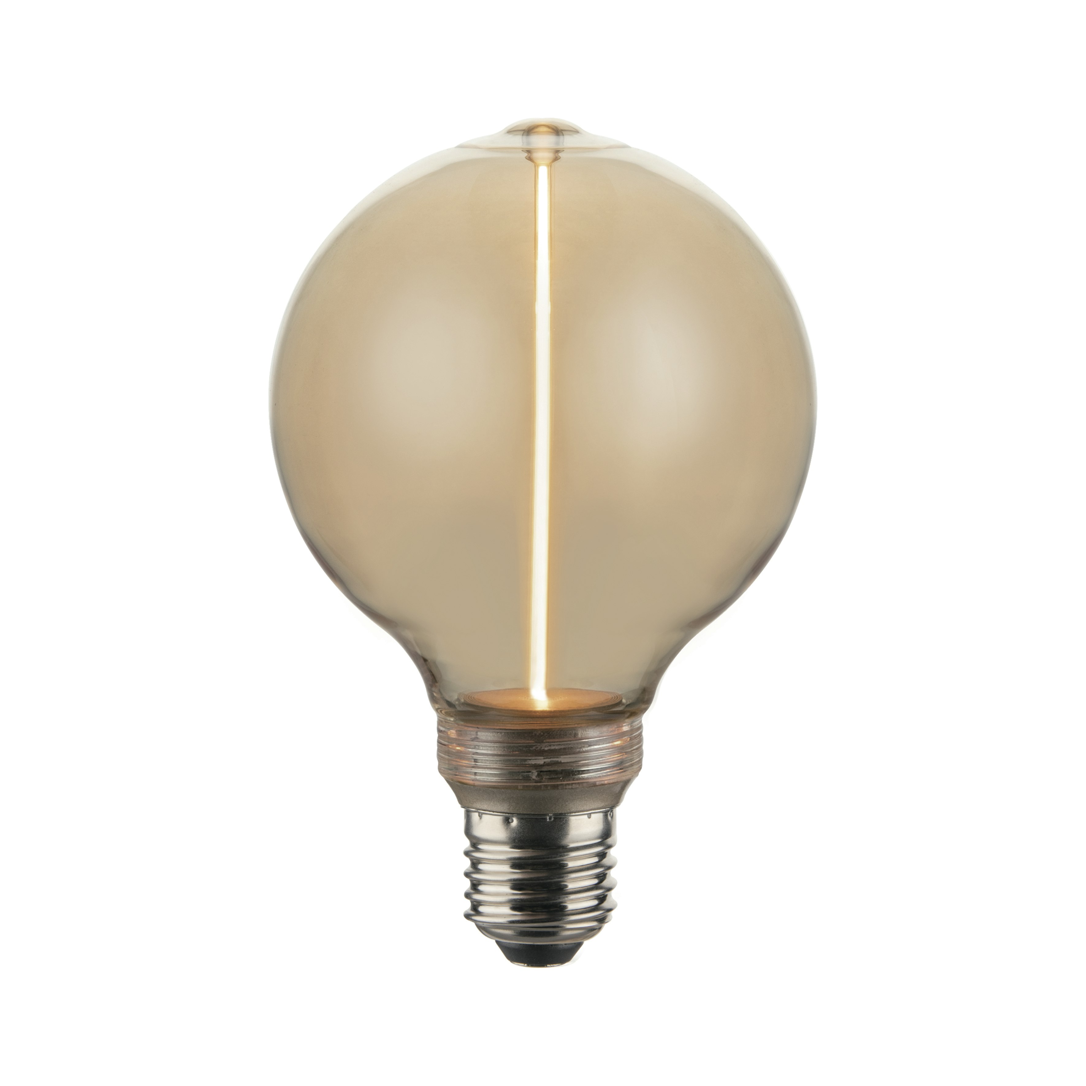 Nordlux Light/Amber Deco E27 | G95 Dash | Dim | 1800K Kelvin | 110 Lumen - 1