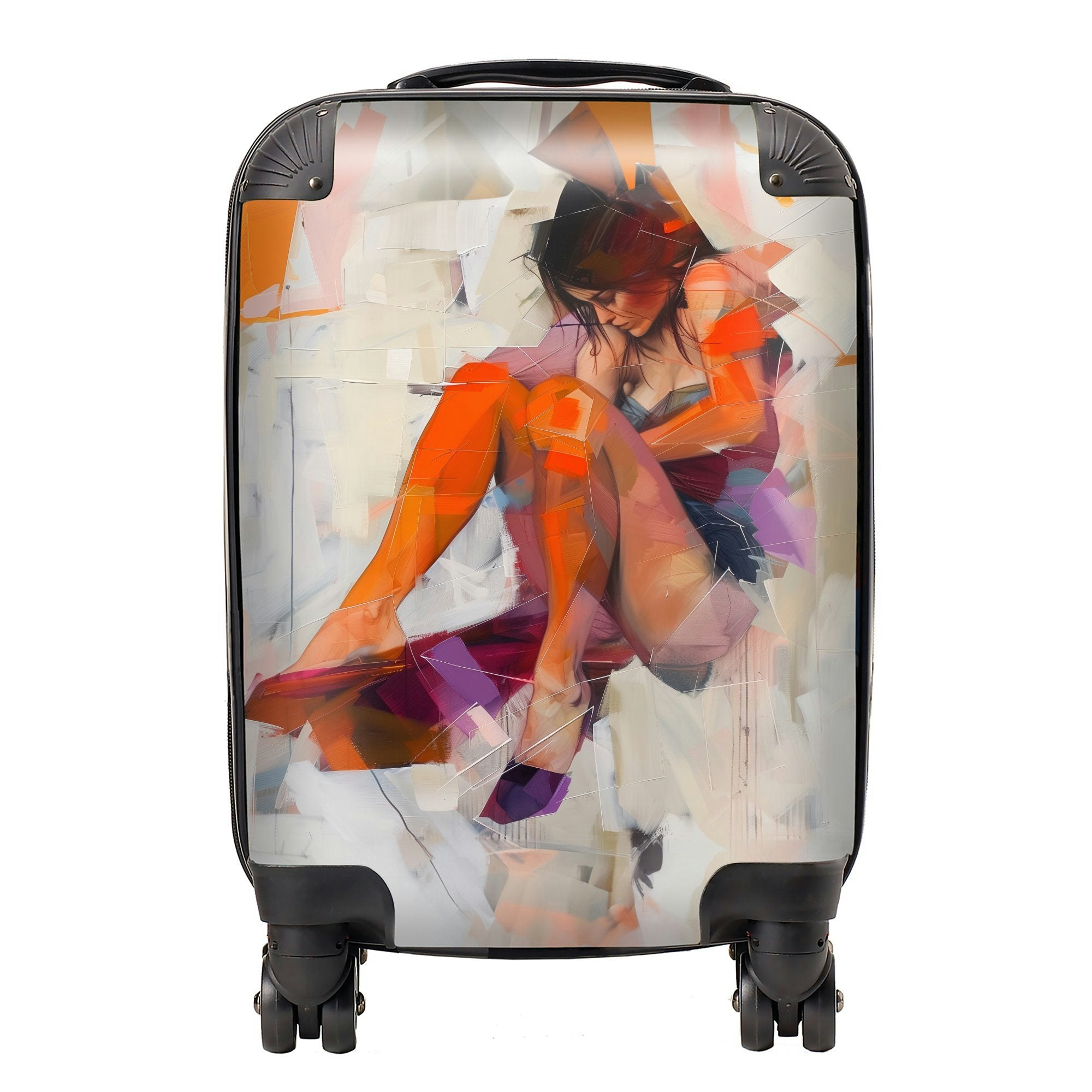 Warren Reed Poised In Reflection Suitcase - Mini Cabin