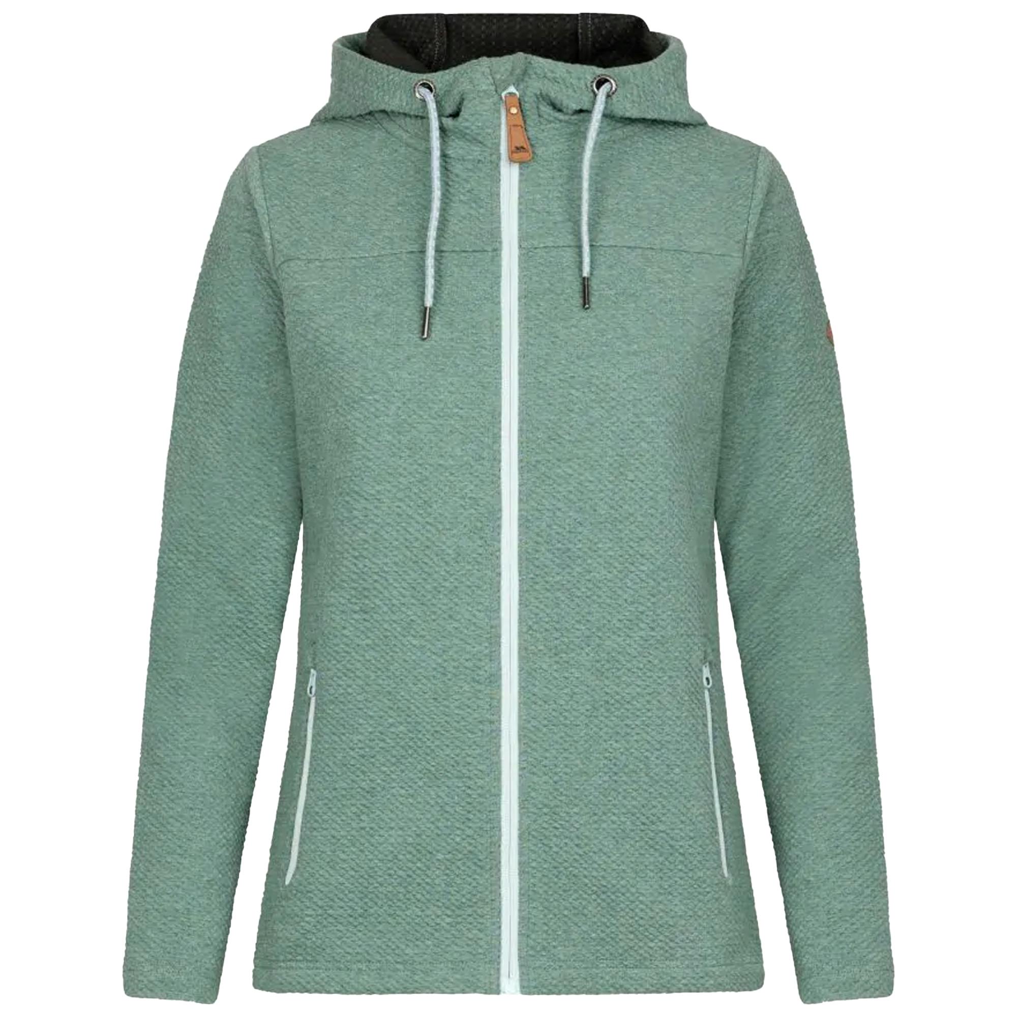 Trespass Women's Raniya Casual Hoodie in Bottle Green | Size: XL - Image 2