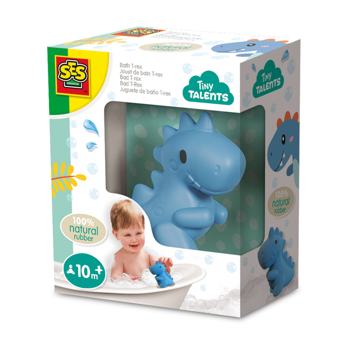 Ses Creative Bath T-Rex - 100% Natural Rubber